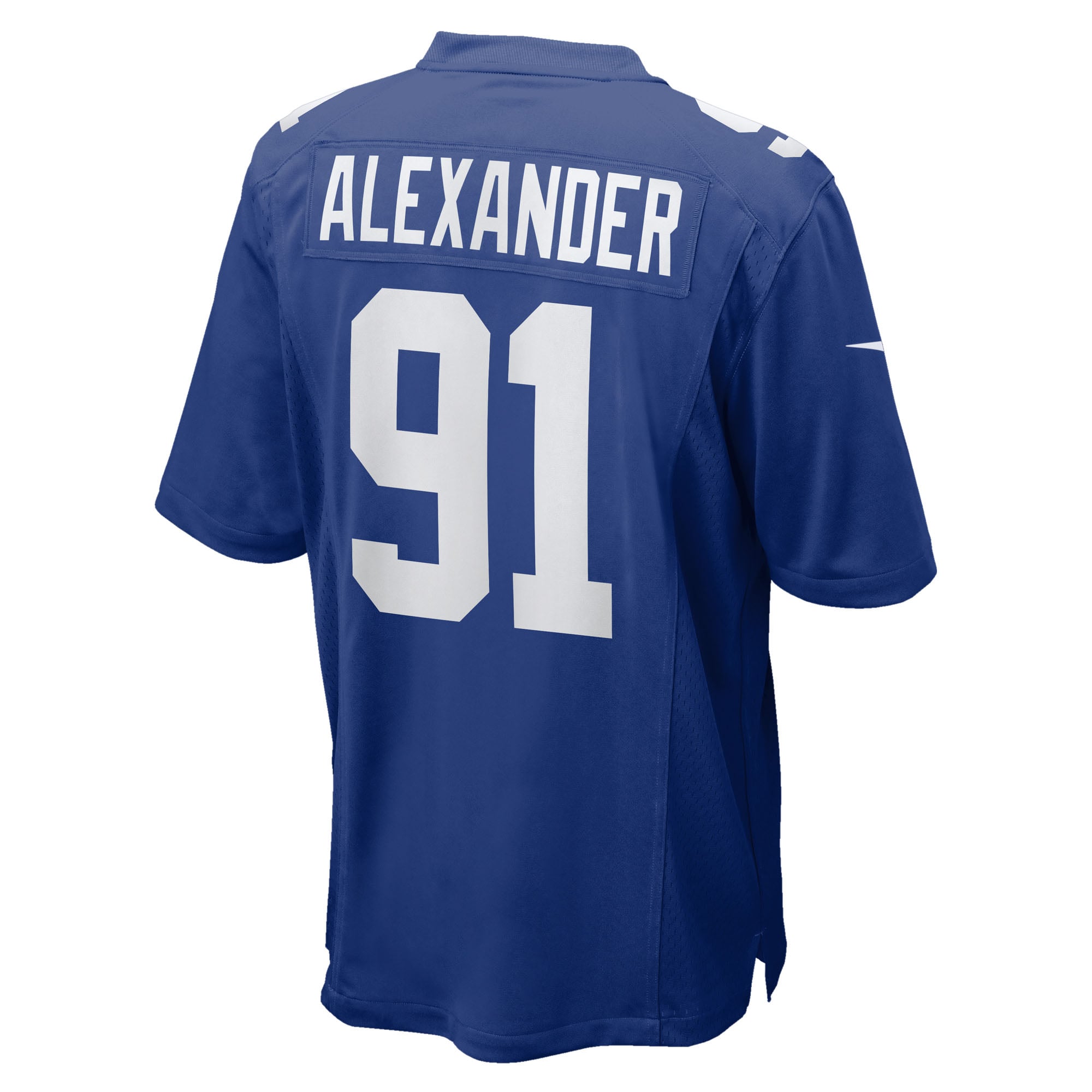 Darius Alexander New York Giants Game Jersey Royal NFL Football Fan Wear