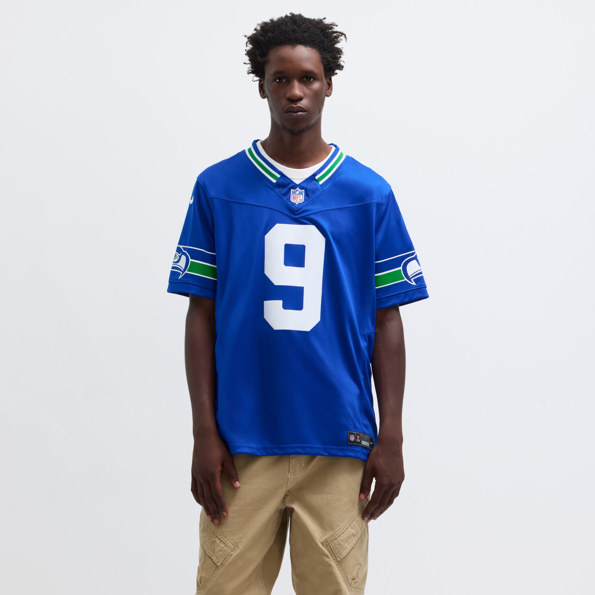 Kenneth Walker Seattle Seahawks Limited Jersey Brown NFL Football Fan Wear Kenneth Walker