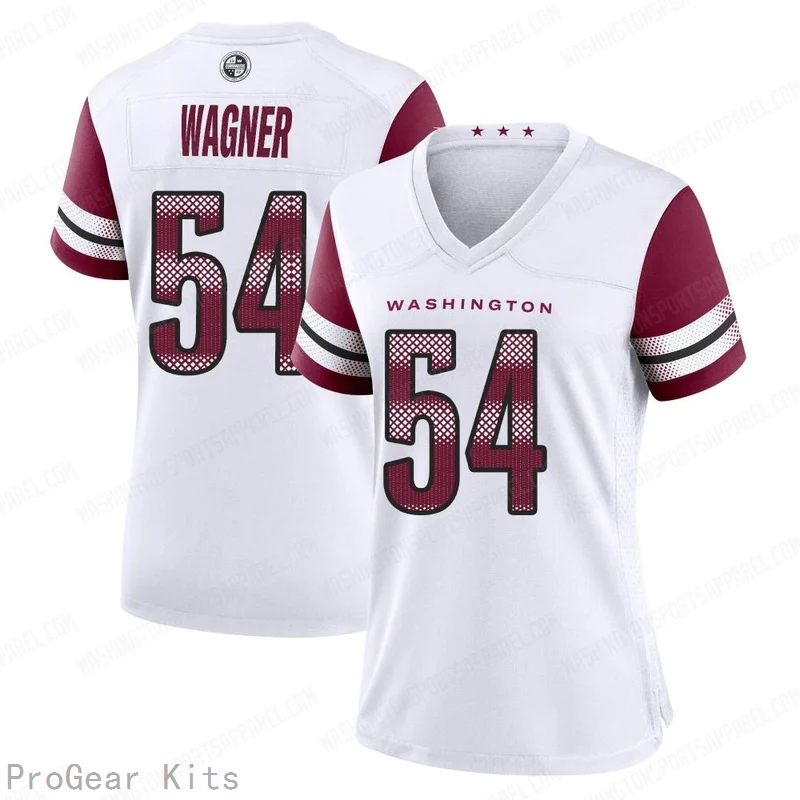 Bobby Wagner Washington Commanders Jersey No.54 White NFL Football Fan Wear