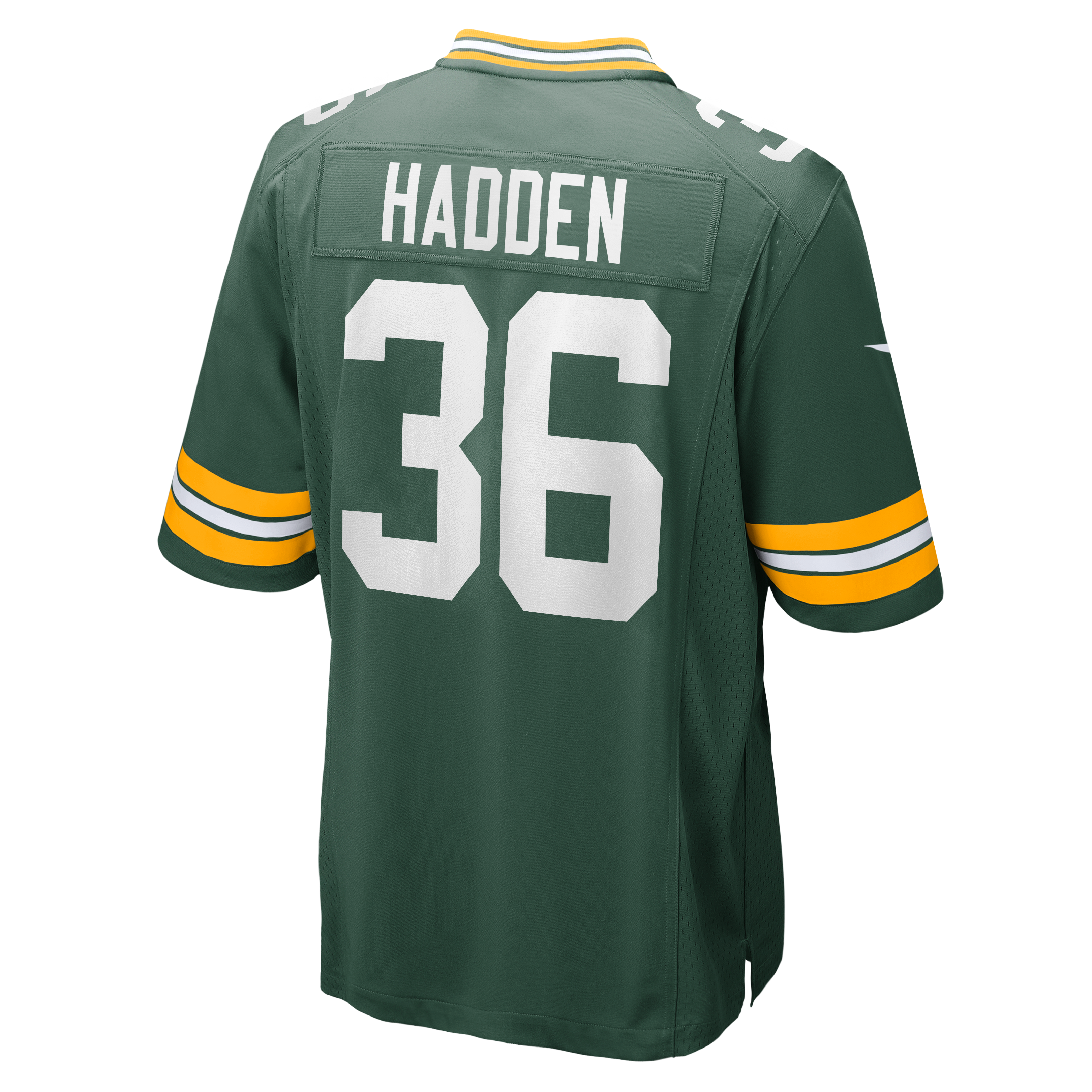 Kamal Hadden Green Bay Packers Game Jersey Green NFL Football Fan Wear Kamal Hadden