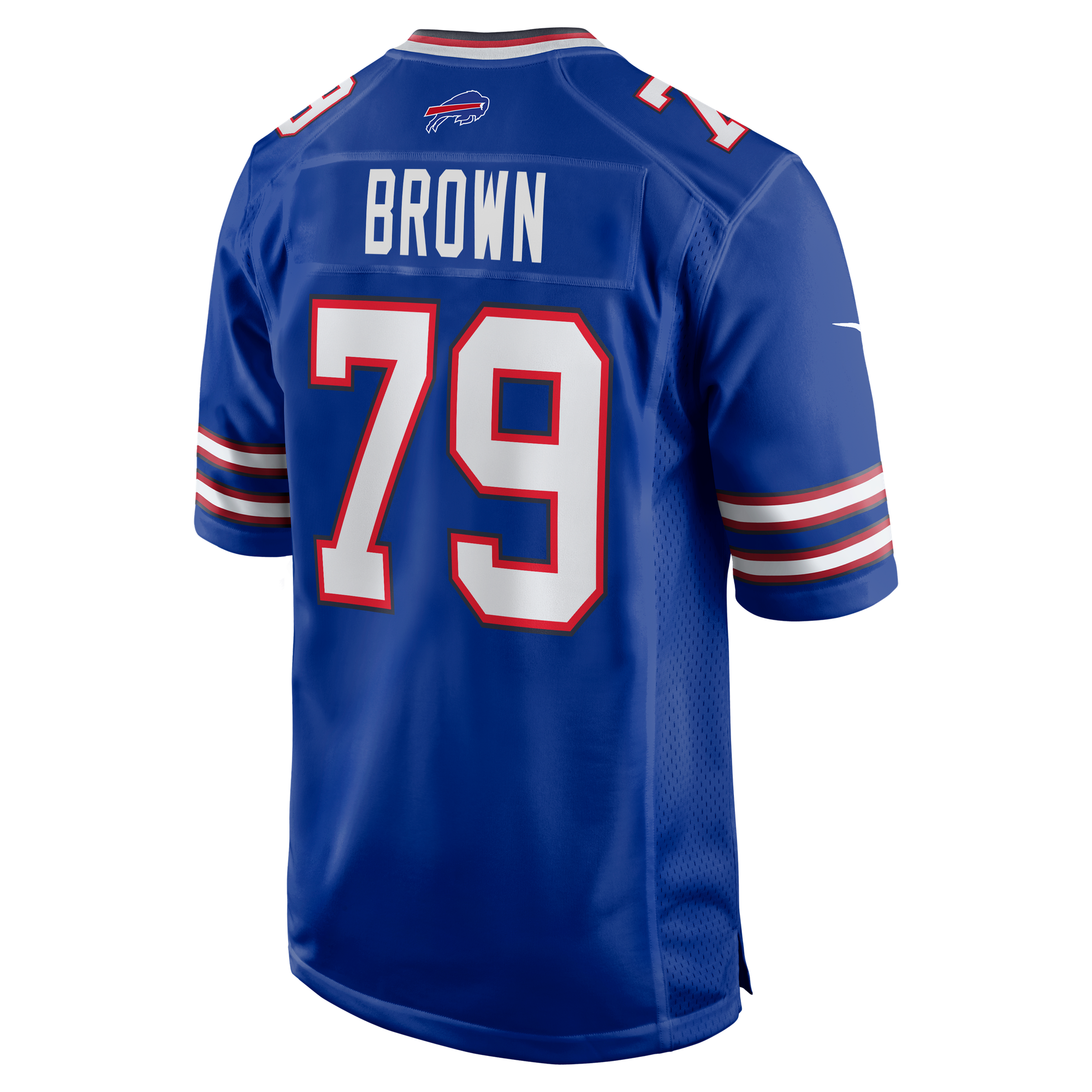 Ruben Brown Retired Buffalo Bills Player Jersey Brown NFL Football Fan Wear