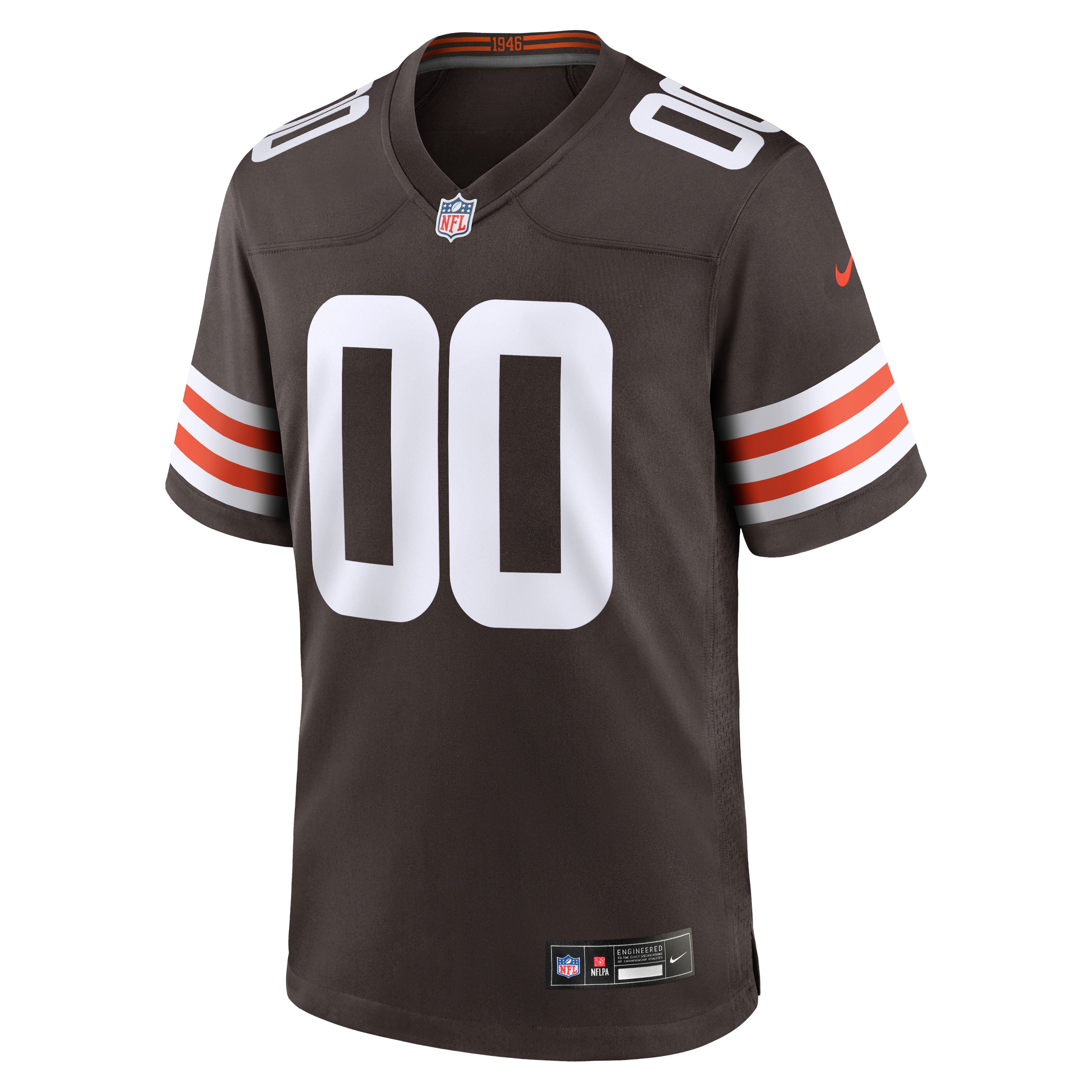 Emmanuel McNeil-Warren Cleveland Browns Game Jersey Brown NFL Football Fan Wear