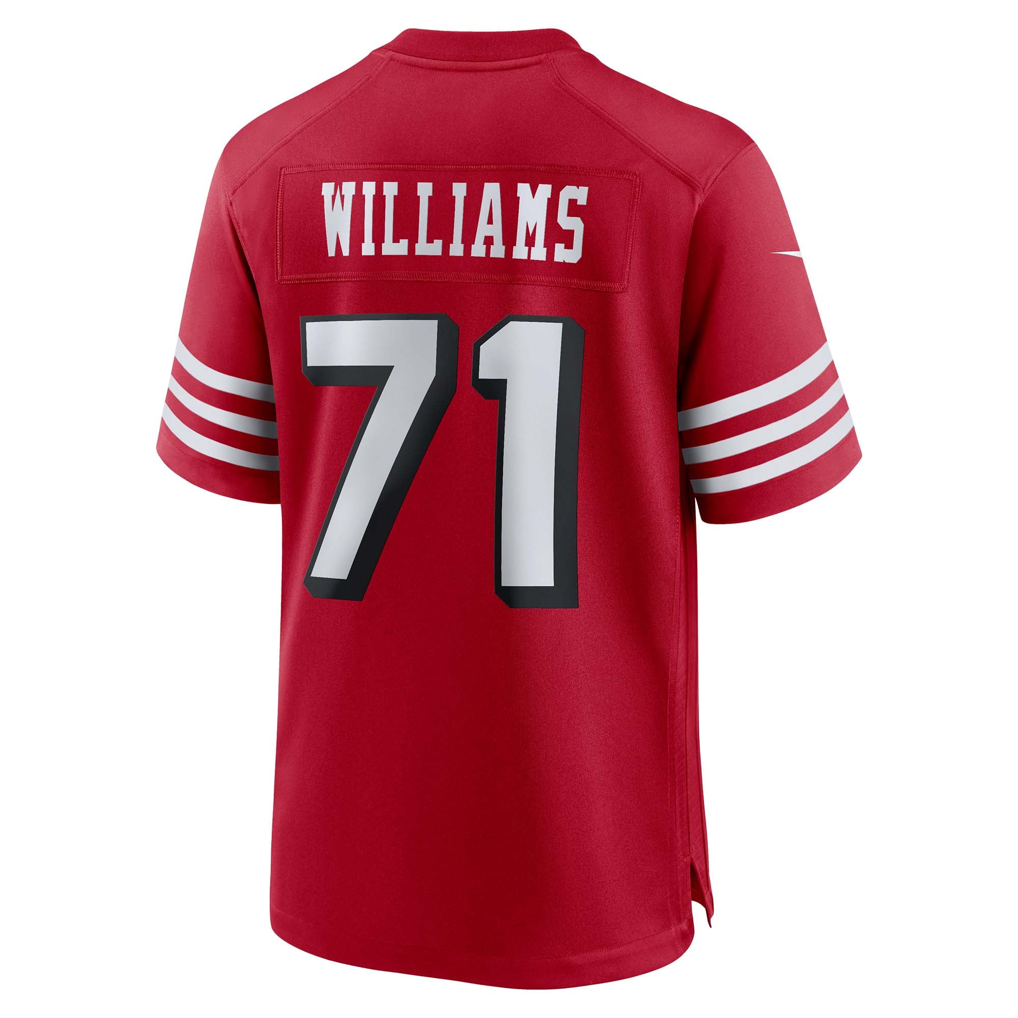 Trent Williams San Francisco 49ers Game Jersey Scarlet NFL Football Fan Wear Trent Williams