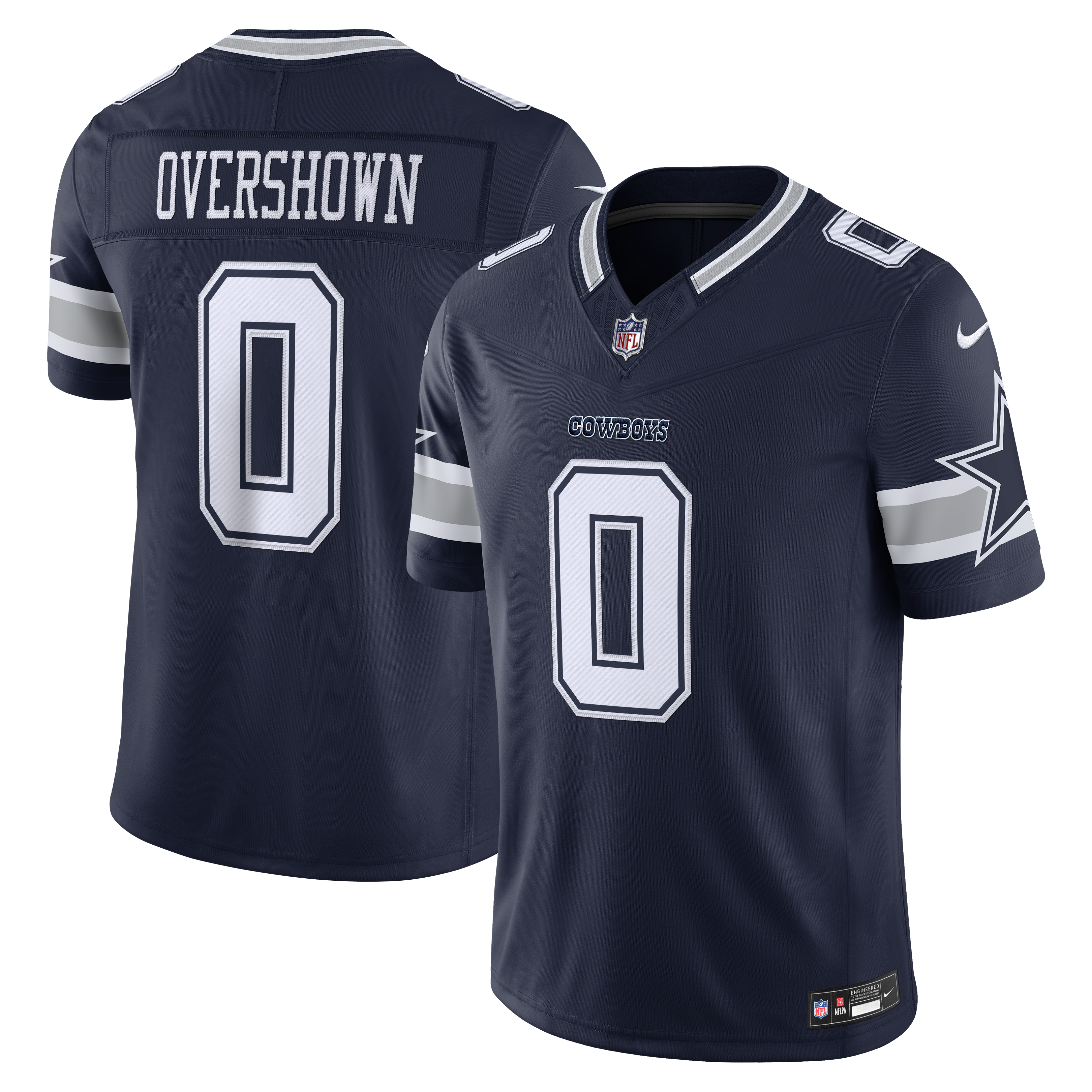 DeMarvion Overshown Dallas Cowboys Limited Jersey Navy NFL Football Fan Wear DeMarvion Overshown