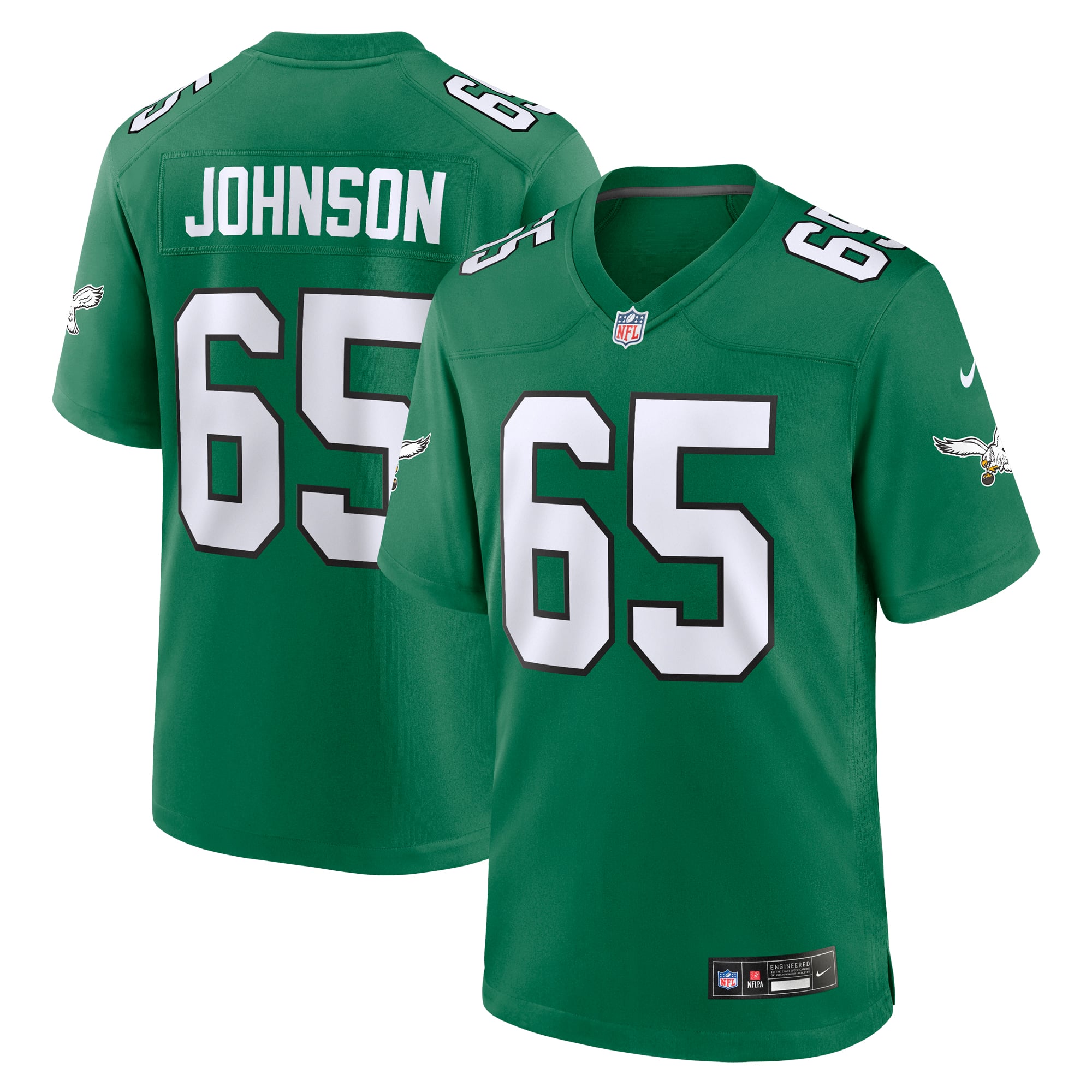 Kelly Lane Johnson Philadelphia Eagles Alternate Jersey NFL Football Fan Wear