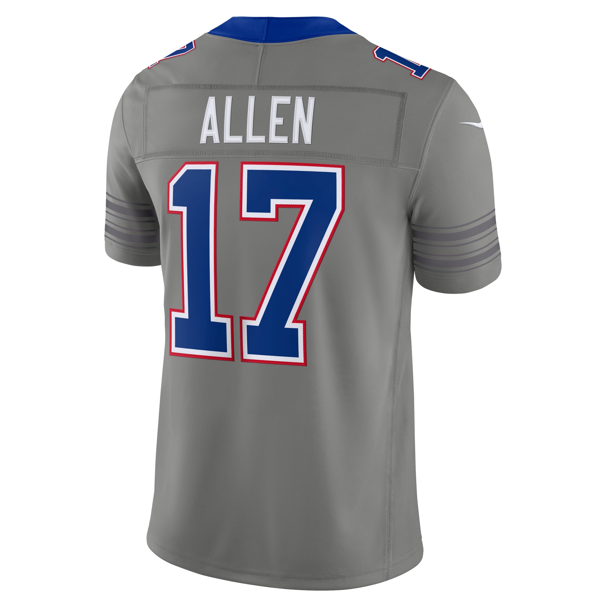 Josh Allen Buffalo Bills Jersey Gray NFL Football Fan Wear