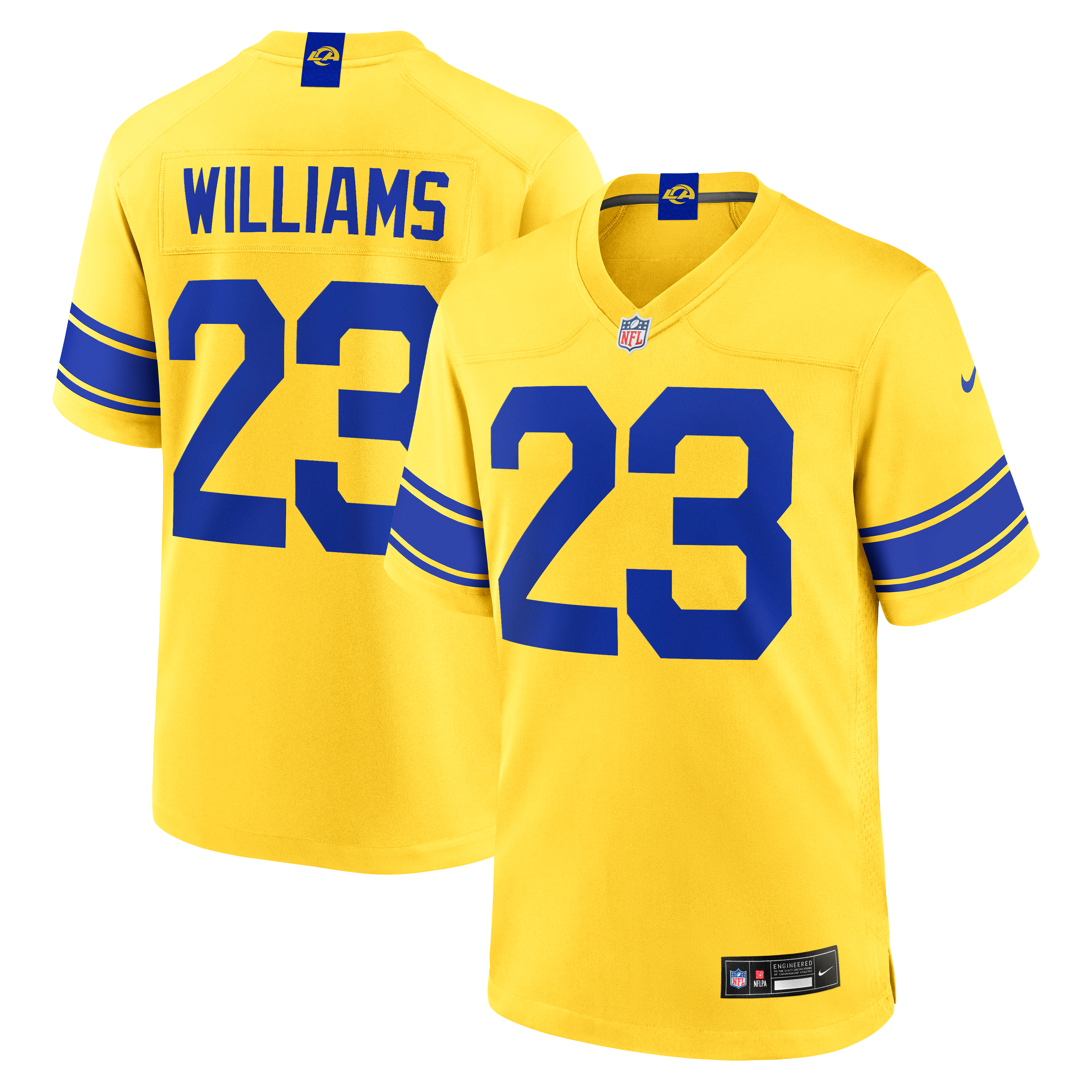 Sol Kyren Williams Los Angeles Rams Game Jersey NFL Football Fan Wear