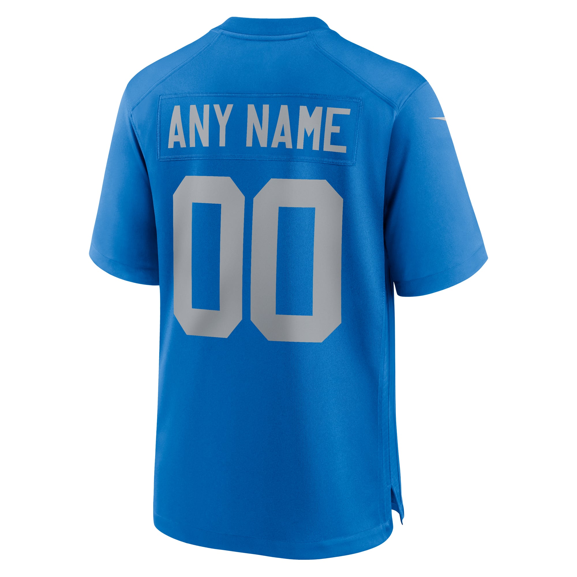 Detroit Lions Alternate Jersey Gray NFL Football Fan Wear Custom Number