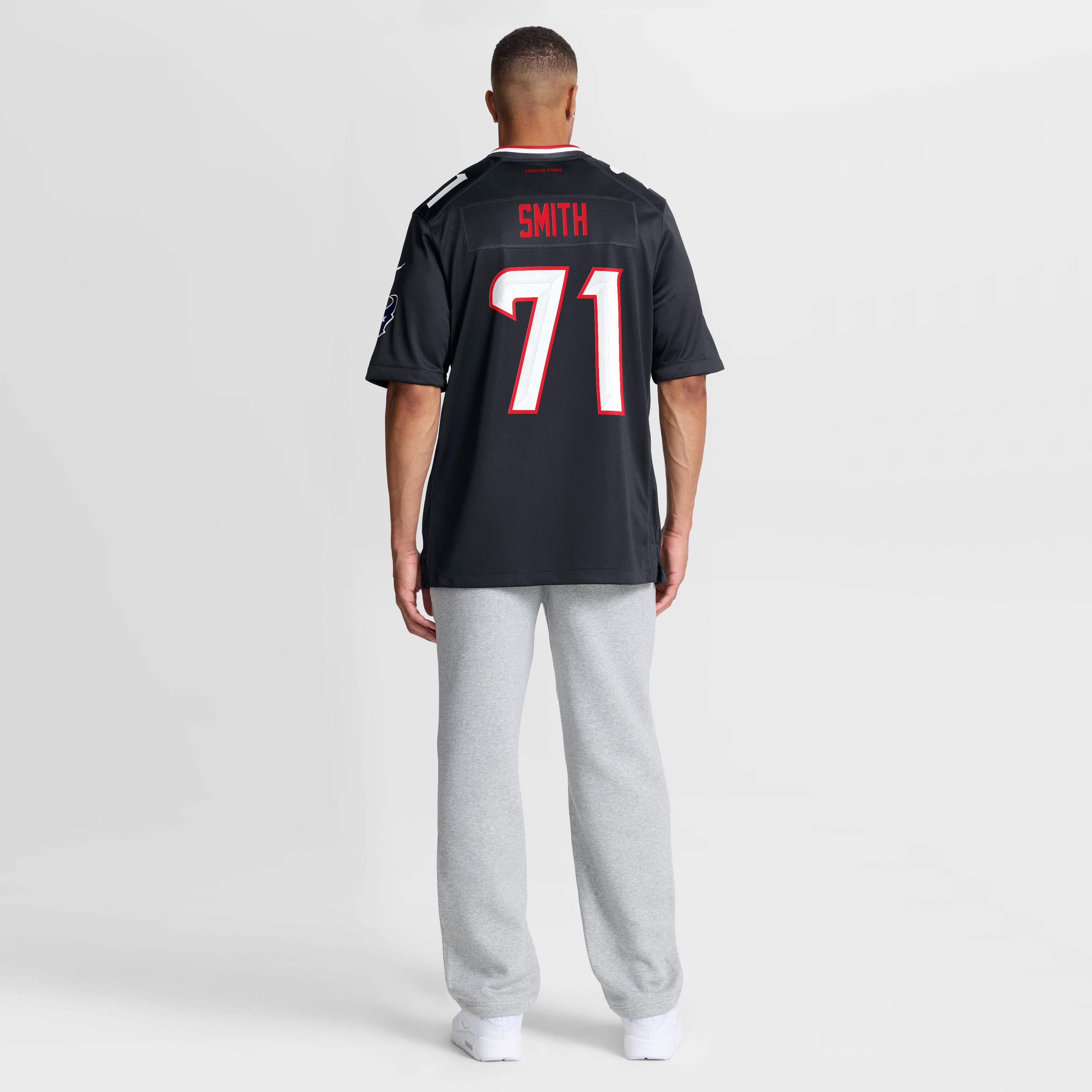 Braden Smith Houston Texans Game Jersey Navy NFL Football Fan Wear Braden Smith