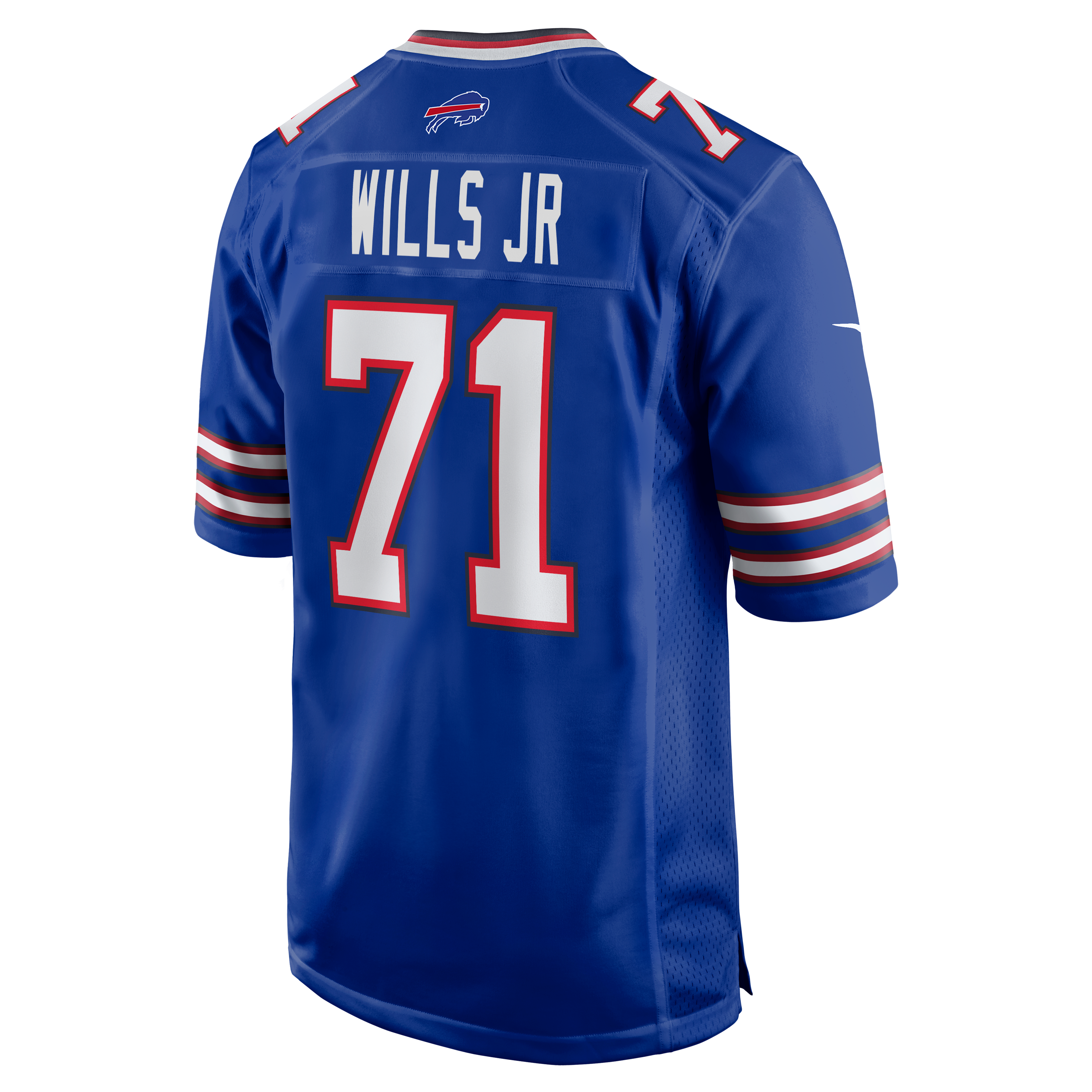 Jedrick Wills Jr Buffalo Bills Game Jersey Royal NFL Football Fan Wear