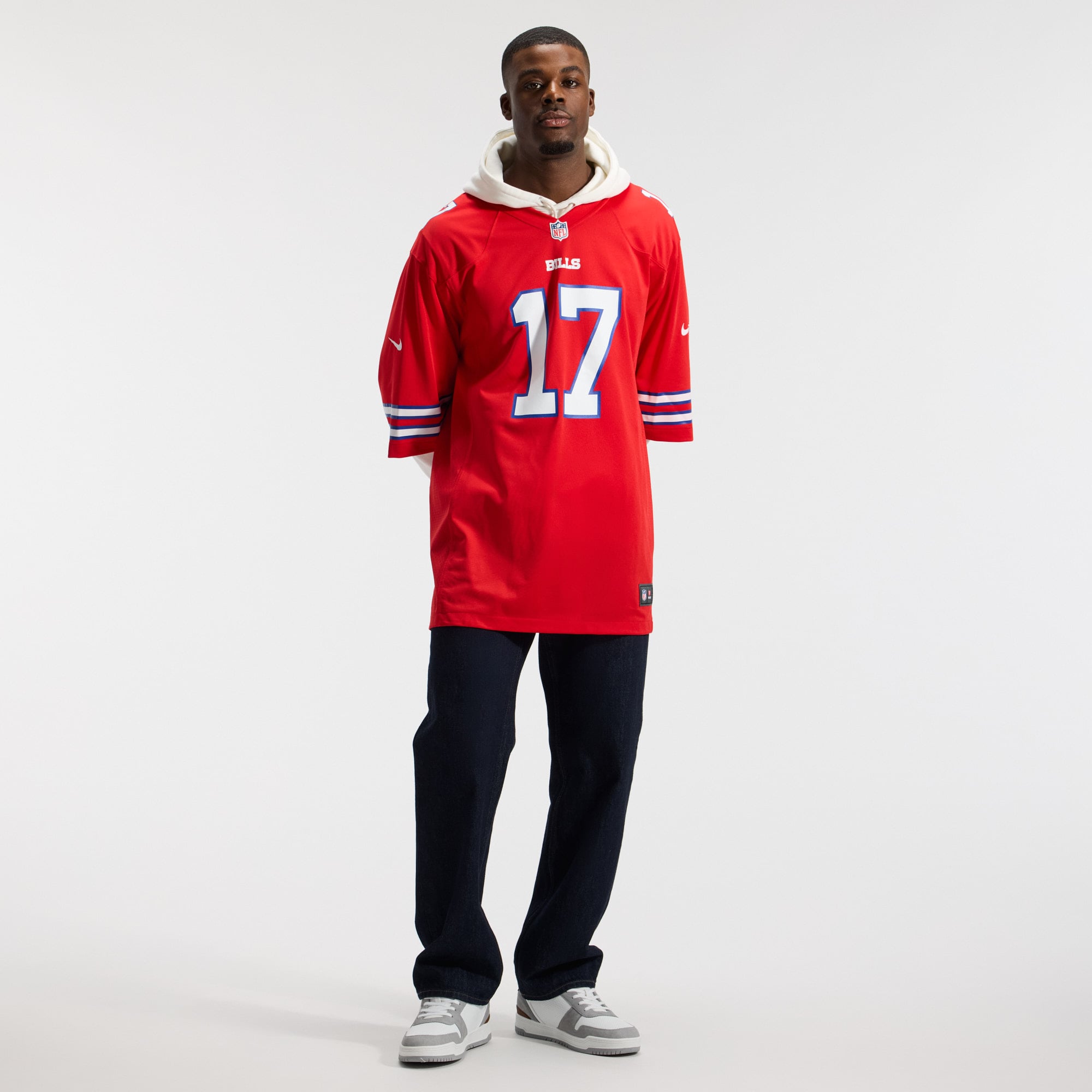 Josh Allen Buffalo Bills Player Jersey Red NFL Football Fan Wear