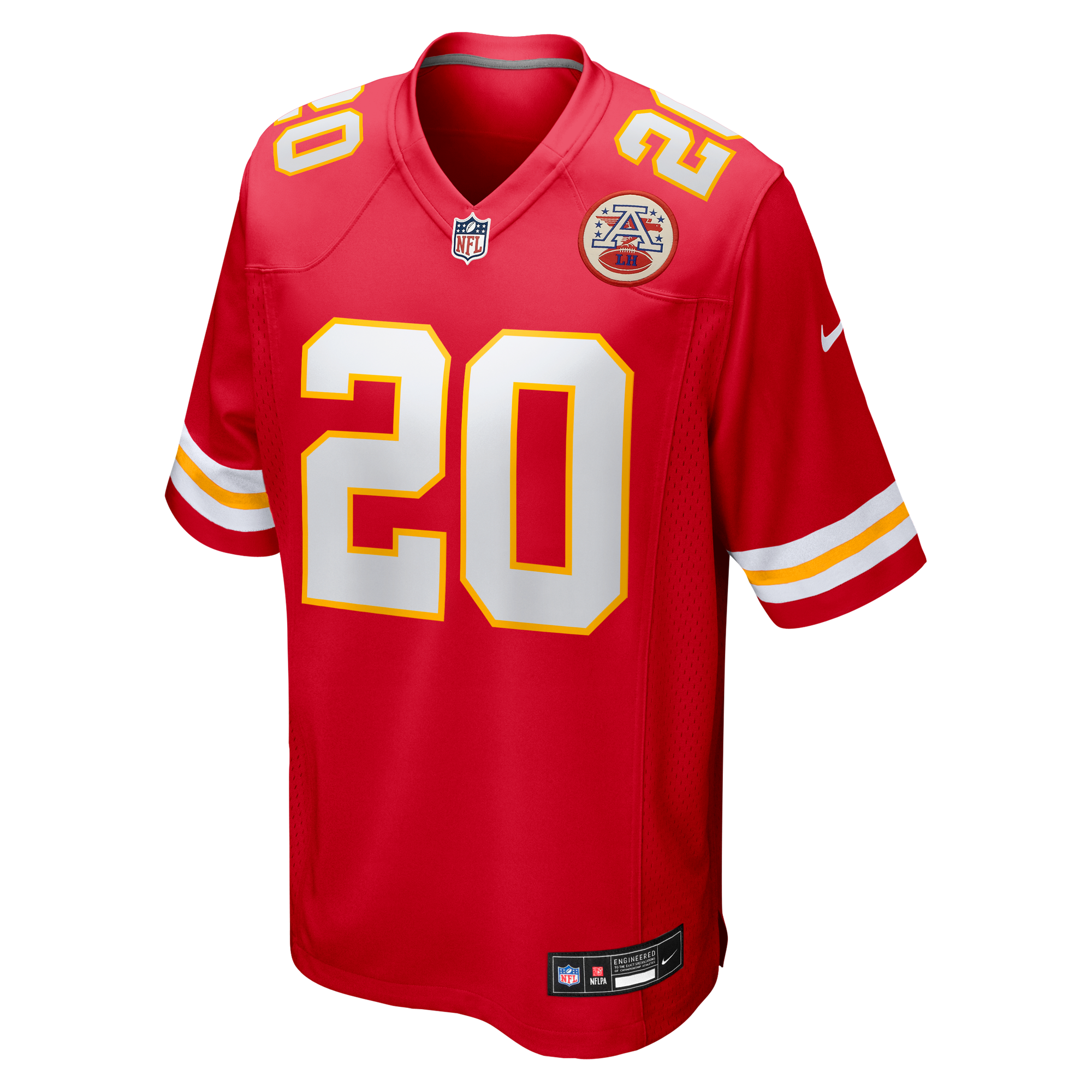 Justin Reid Kansas City Chiefs Game Jersey Red NFL Football Fan Wear Justin Reid