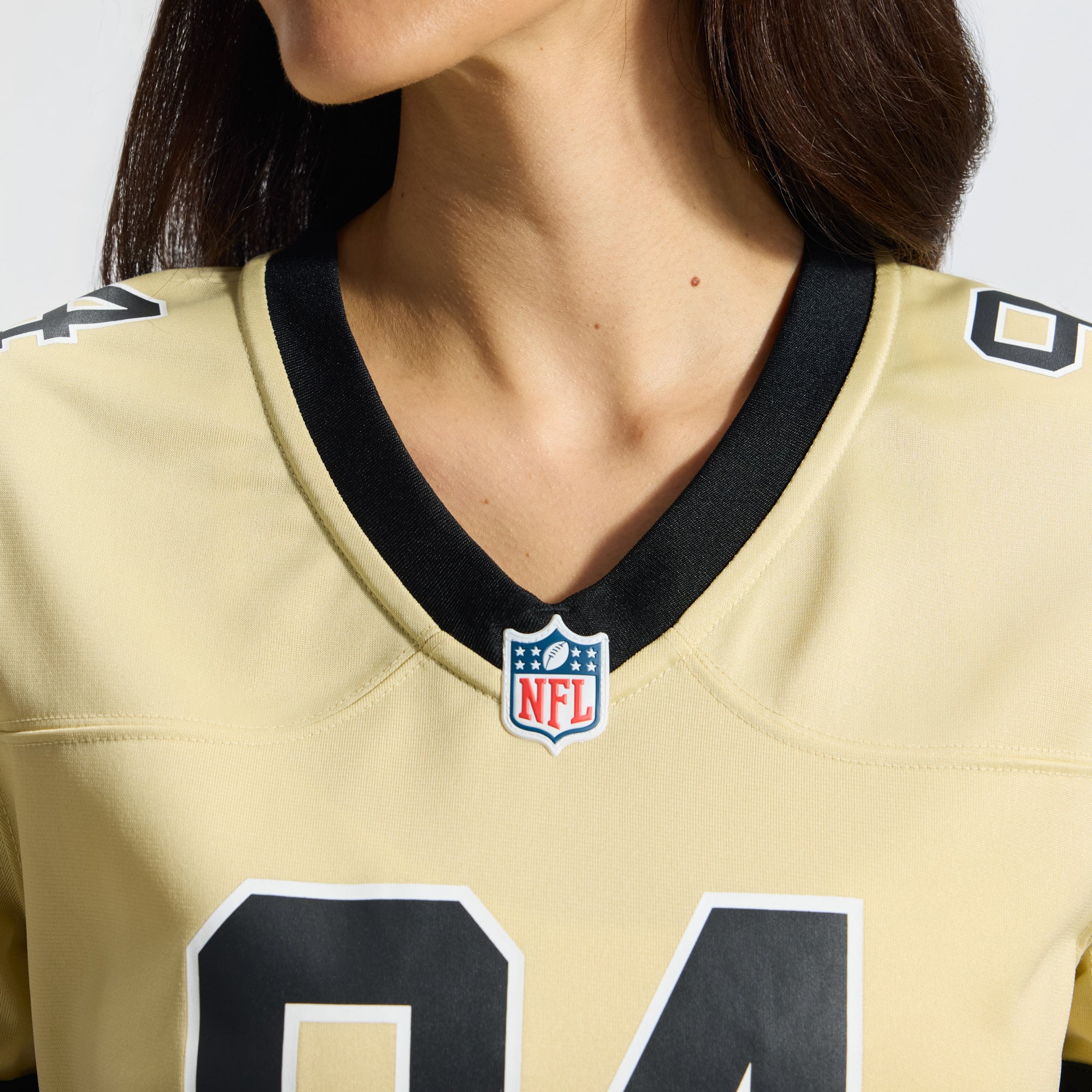 Golds Cameron Jordan New Orleans Saints Alternate Jersey Gold NFL Football Fan Wear