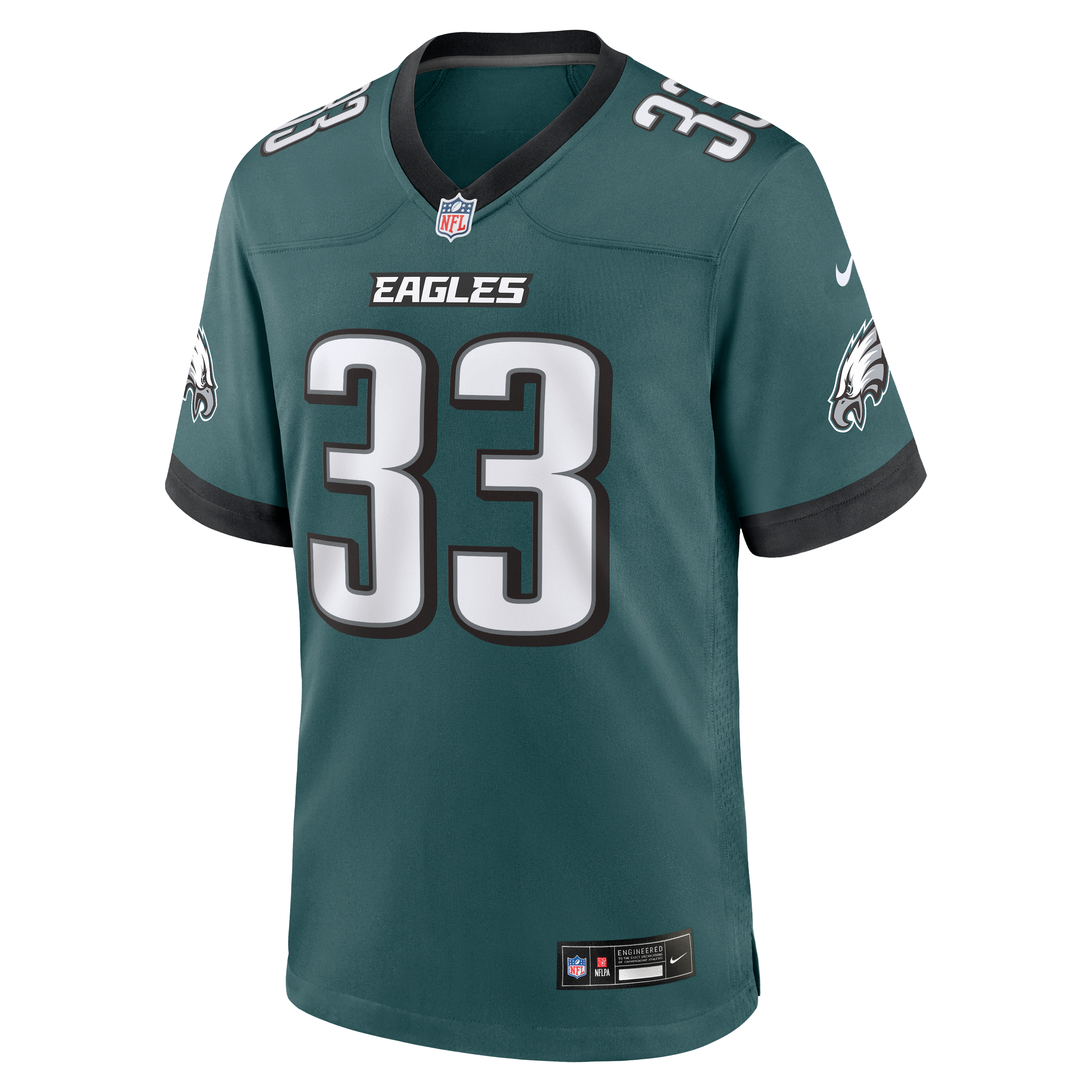 Cooper DeJean Philadelphia Eagles Game Jersey Midnight NFL Football Fan Wear Cooper DeJean