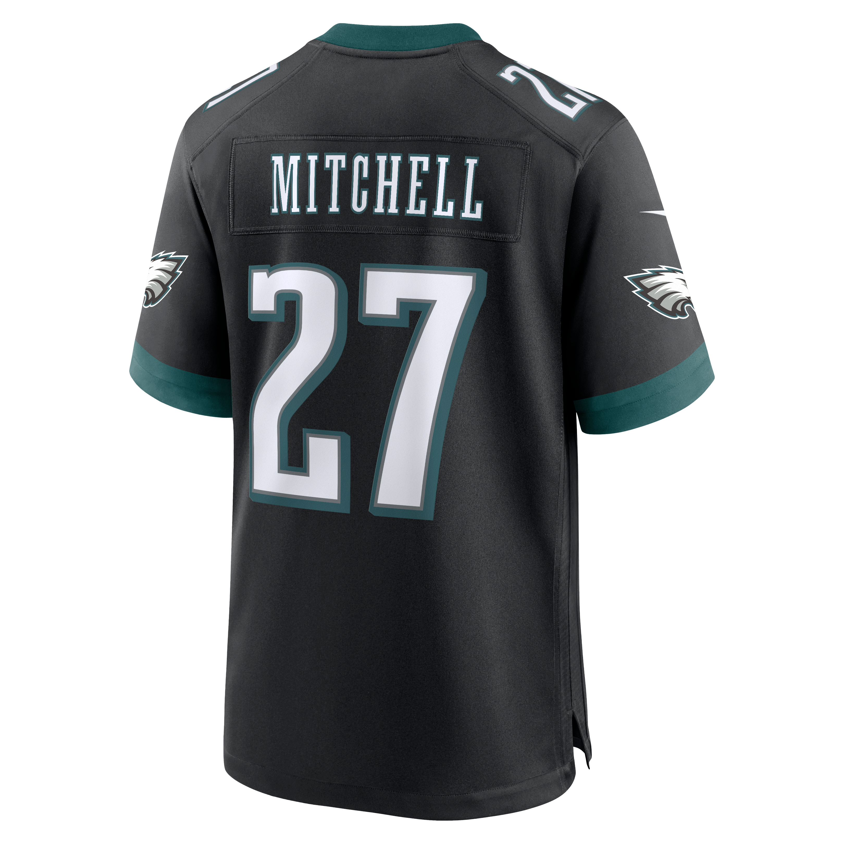 Quinyon Mitchell Philadelphia Eagles Game Jersey Black NFL Football Fan Wear Quinyon Mitchell