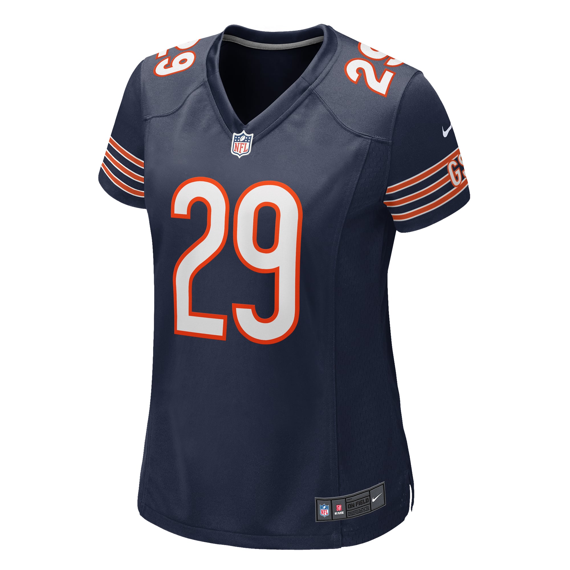 Tyrique Stevenson Chicago Bears Game Jersey Navy NFL Football Fan Wear