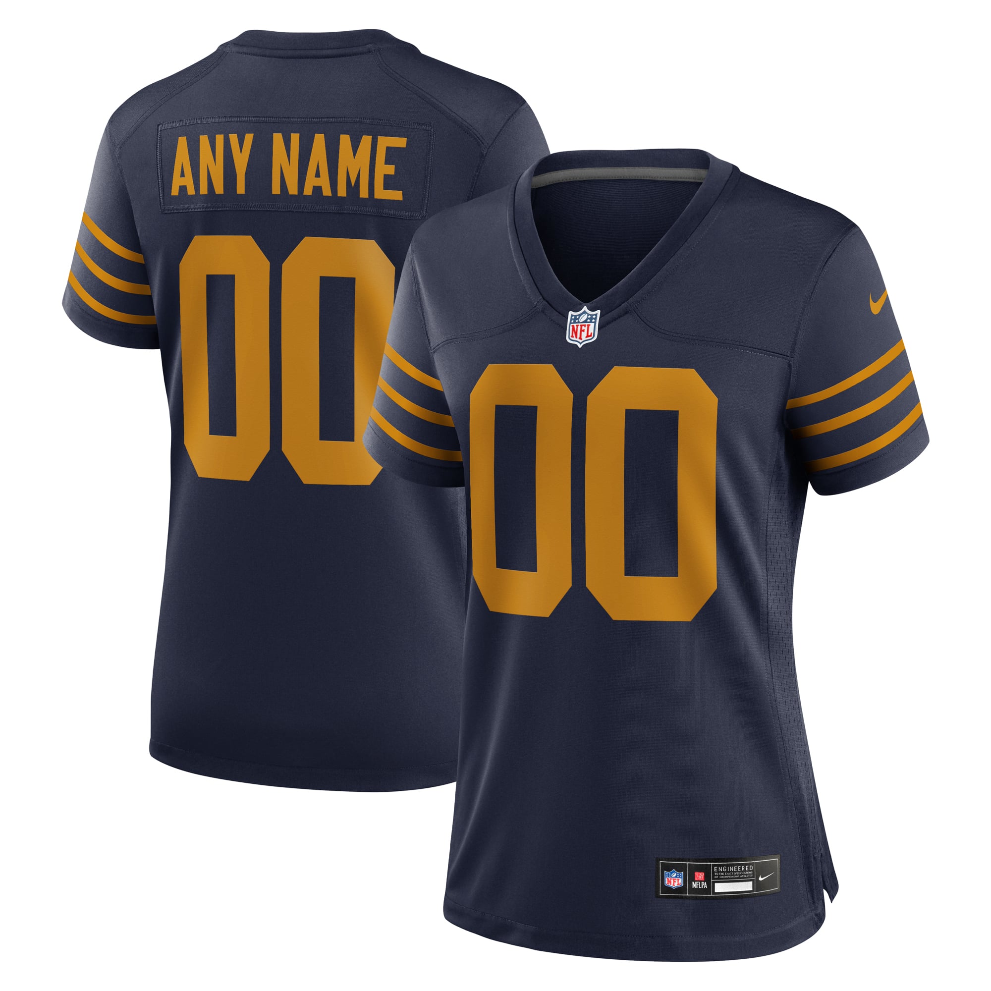 Green Bay Packers Custom Jersey Green NFL Football Fan Wear Custom Number