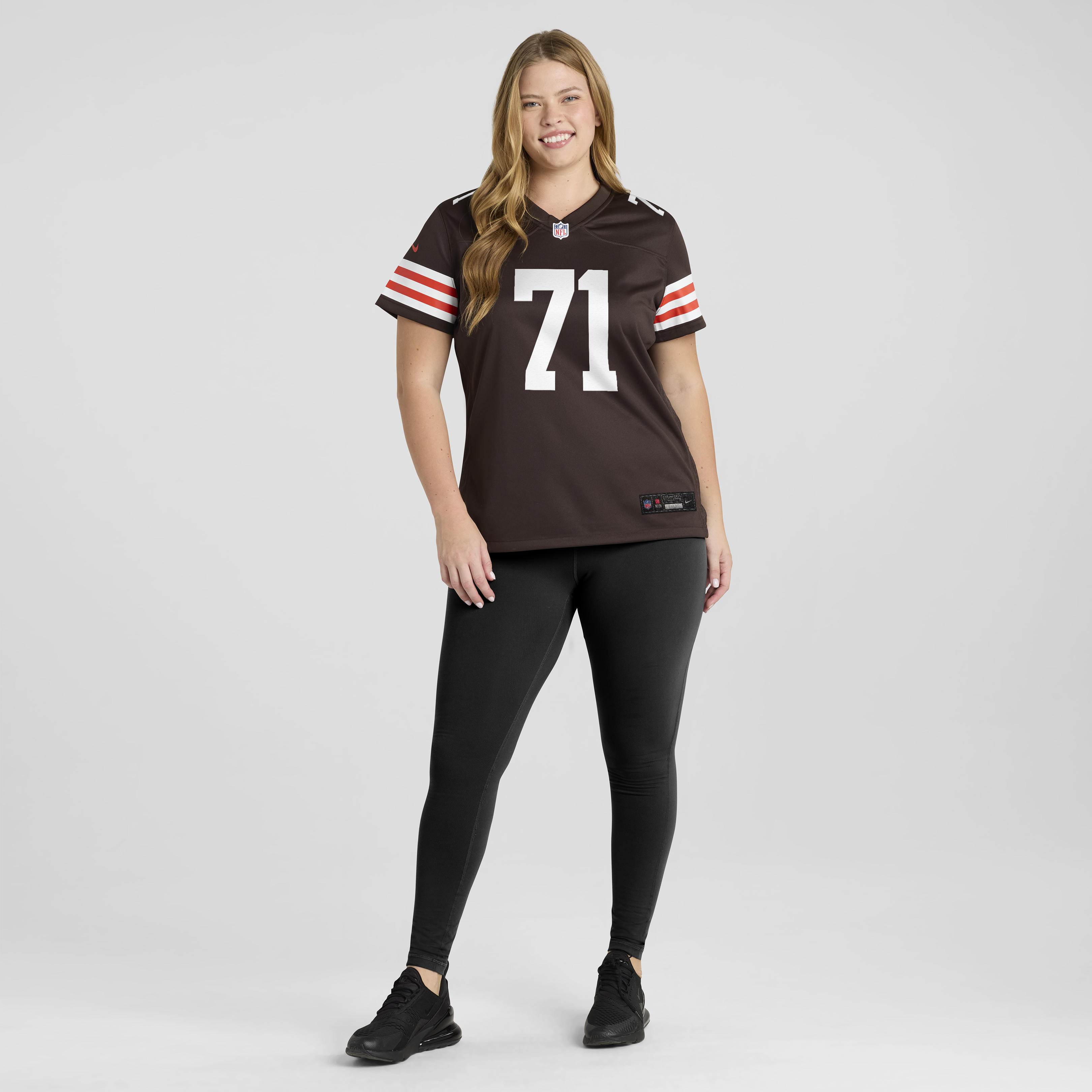 Tytus Howard Cleveland Browns Game Jersey Brown NFL Football Fan Wear