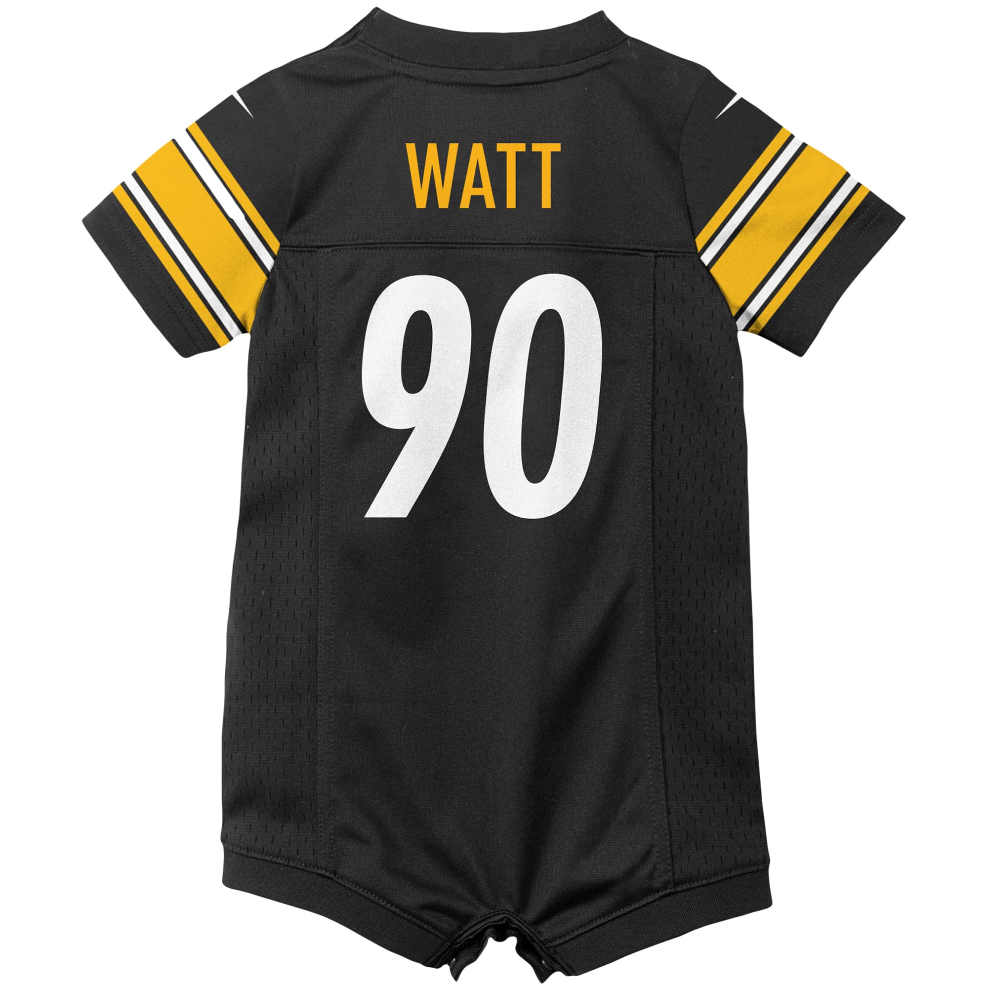 Newborn TJ Watt Pittsburgh Steelers Game Jersey Black NFL Football Fan Wear