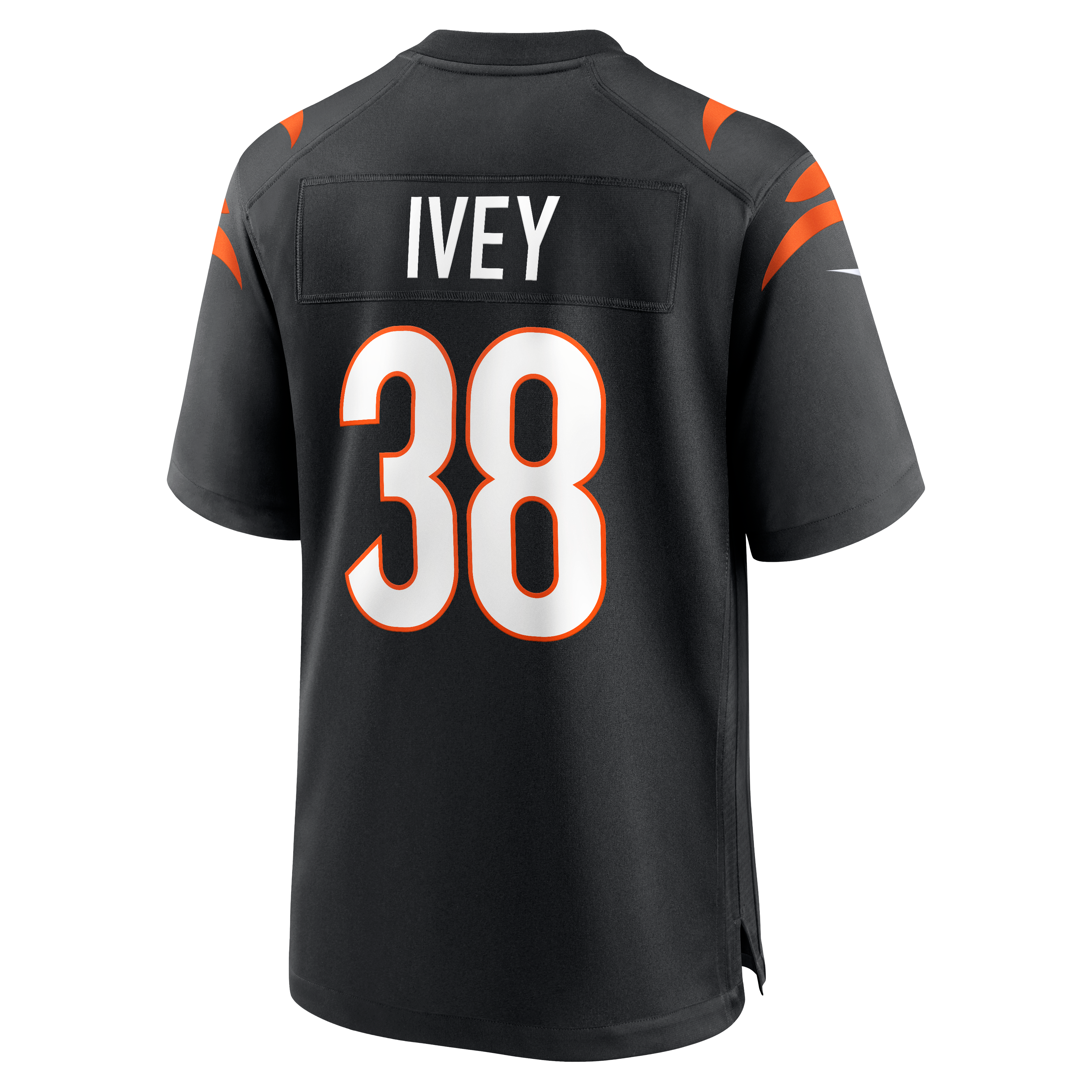 DJ Ivey Cincinnati Bengals Game Jersey Black NFL Football Fan Wear