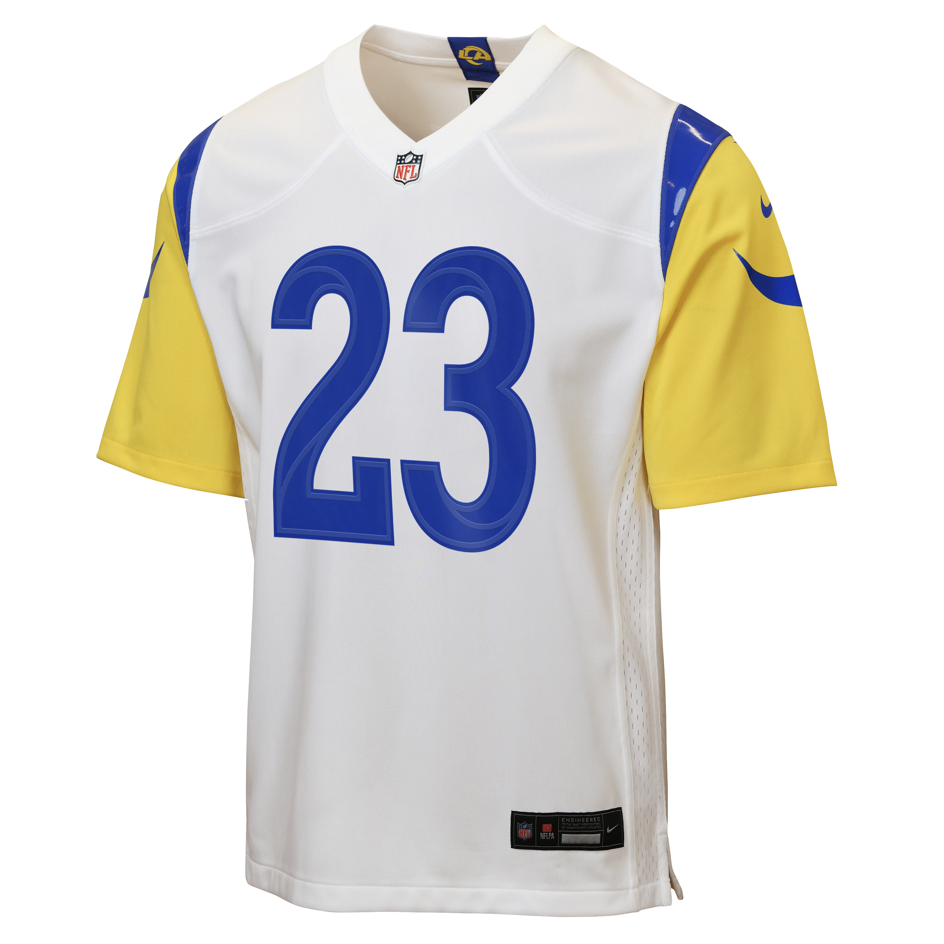Kyren Williams Los Angeles Rams Game Jersey White NFL Football Fan Wear