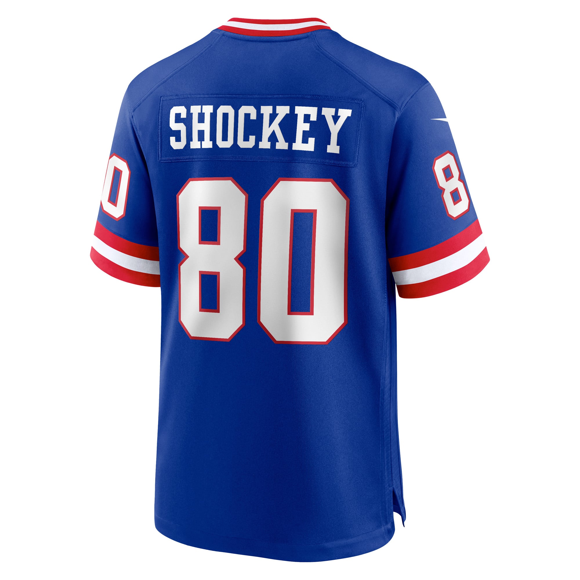 Jeremy Shockey Retired New York Giants Game Jersey Royal NFL Football Fan Wear