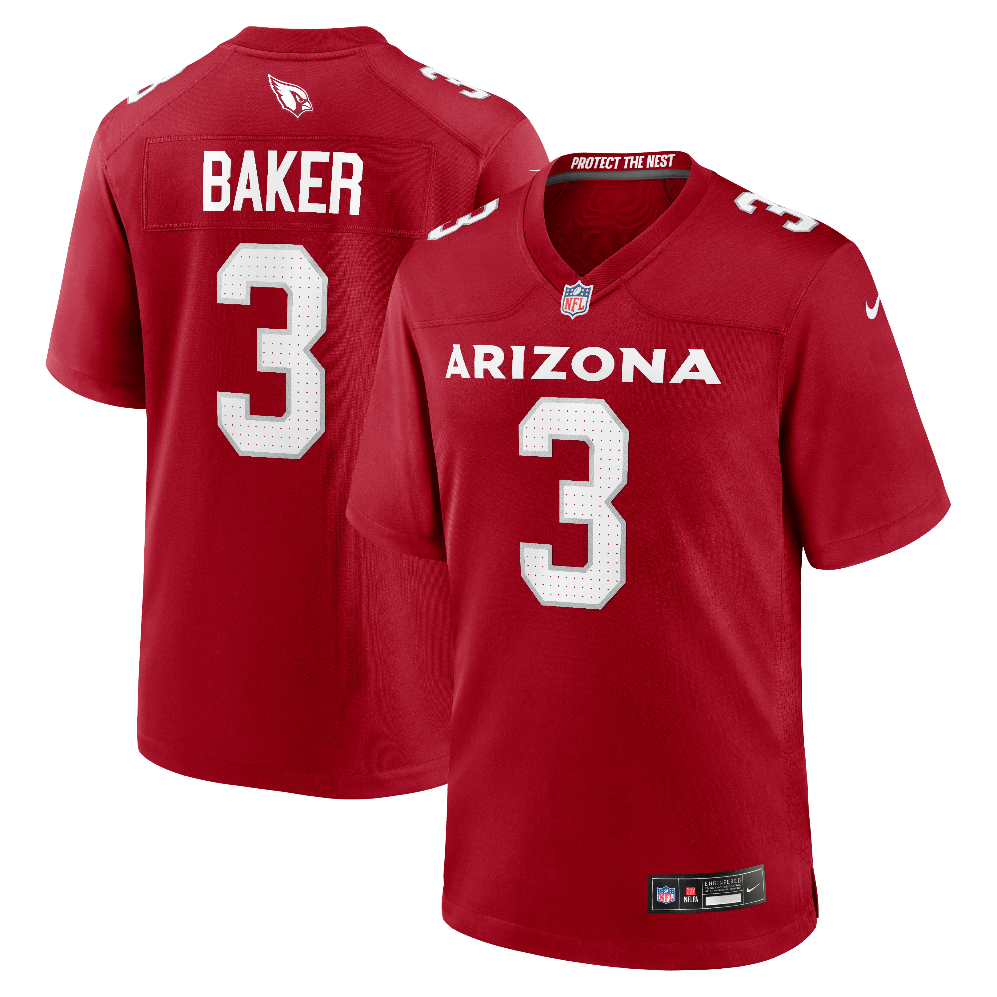 Budda Baker Arizona Cardinals Player Jersey Cardinal NFL Football Fan Wear Budda Baker
