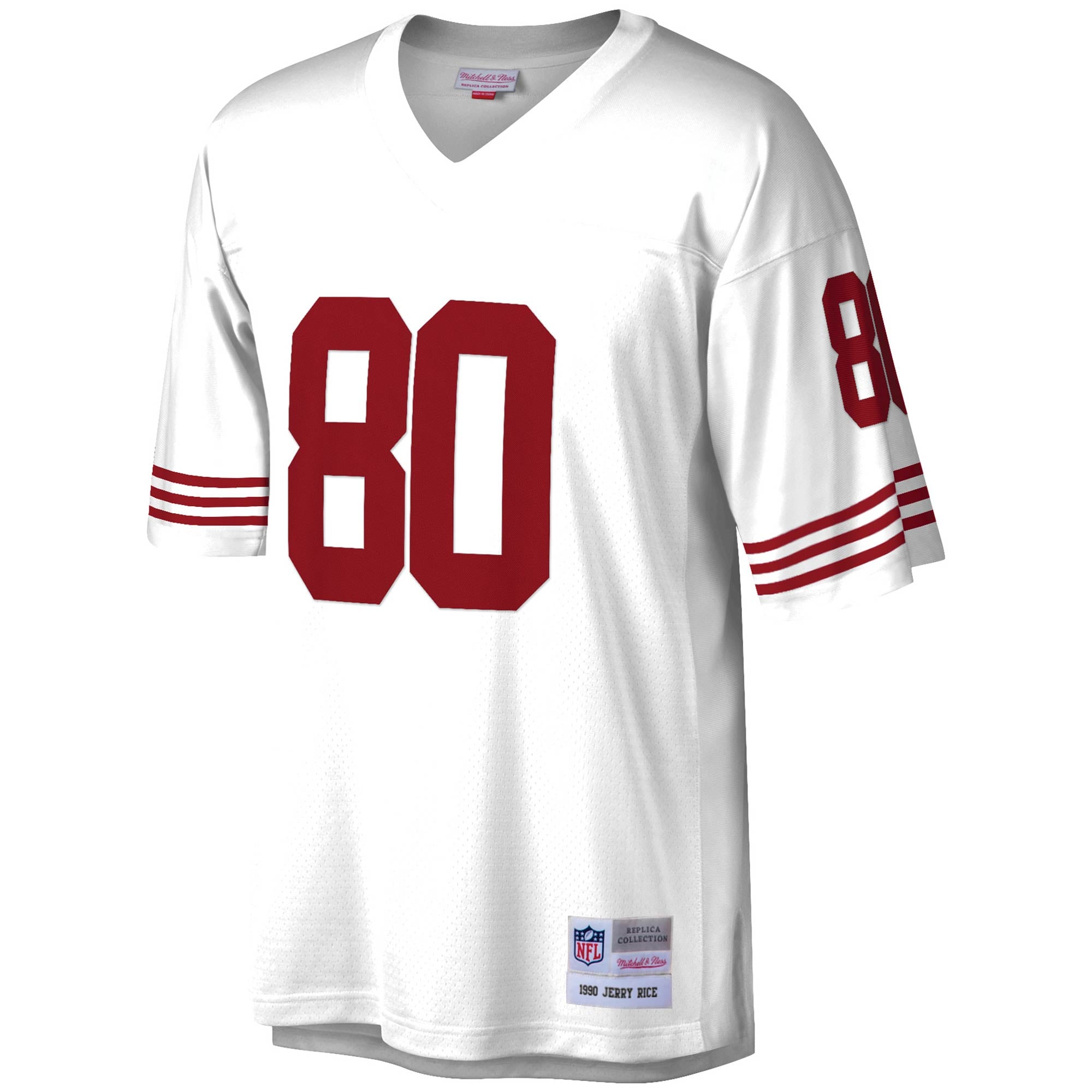 Jerry Rice San Francisco 49ers Replica Jersey White NFL Football Fan Wear