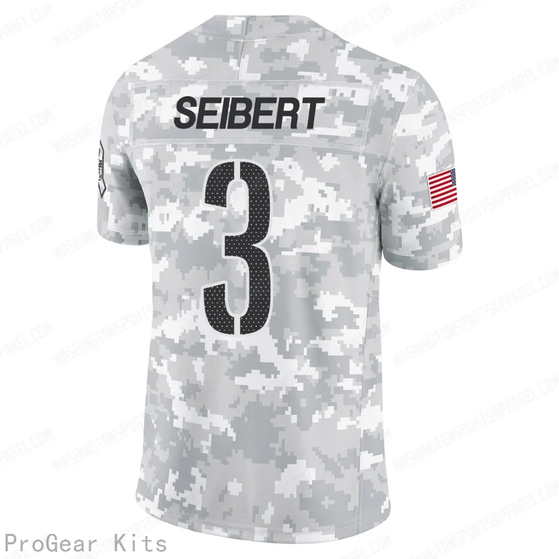 Austin Seibert Washington Commanders Jersey No.3 Camo NFL Football Fan Wear Austin Seibert
