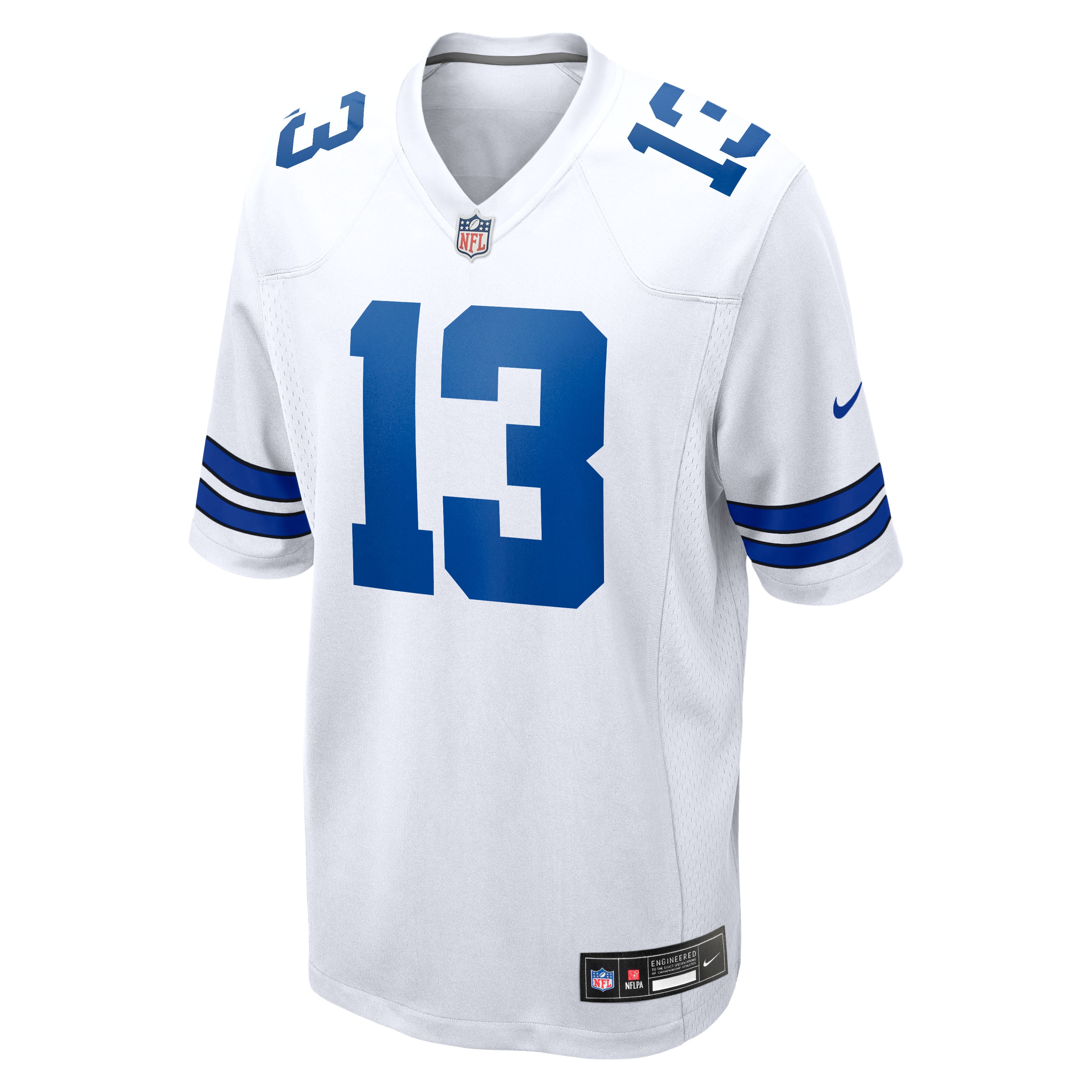 Caleb Downs Dallas Cowboys Game Jersey White NFL Football Fan Wear Caleb Downs