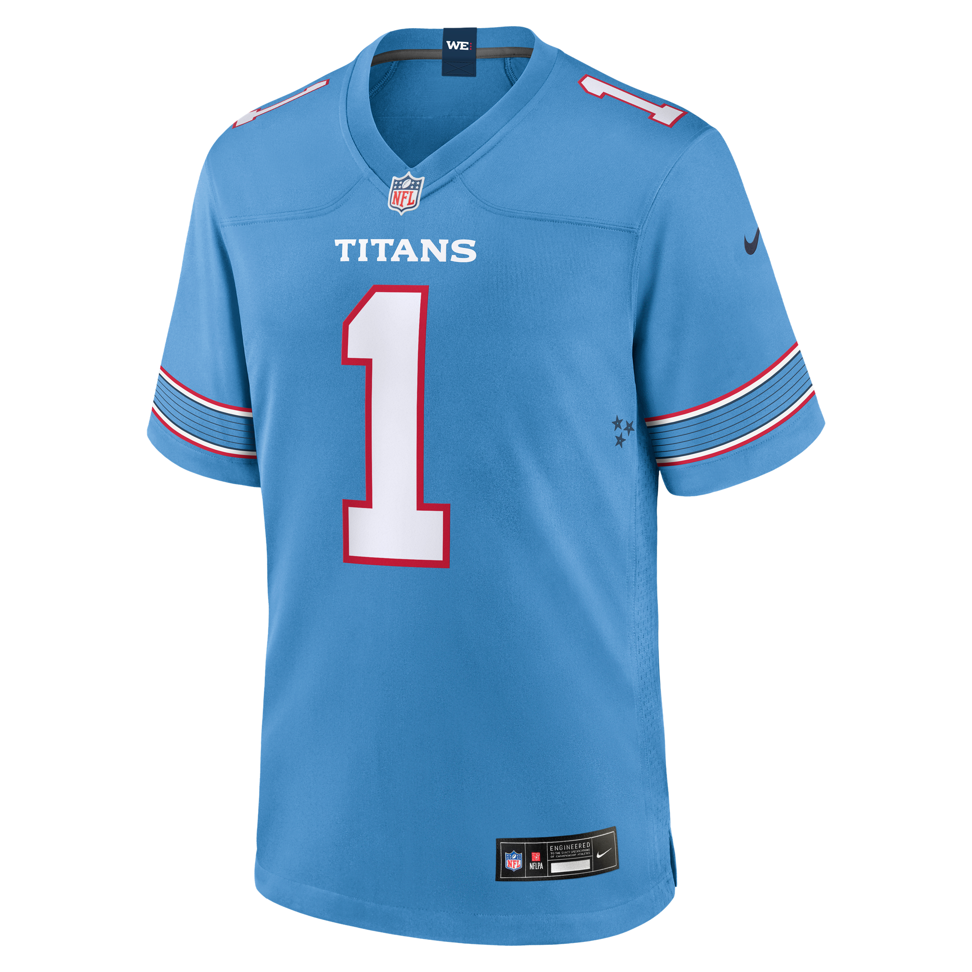 Carnell Tate Tennessee Titans Game Jersey NFL Football Fan Wear Carnell Tate