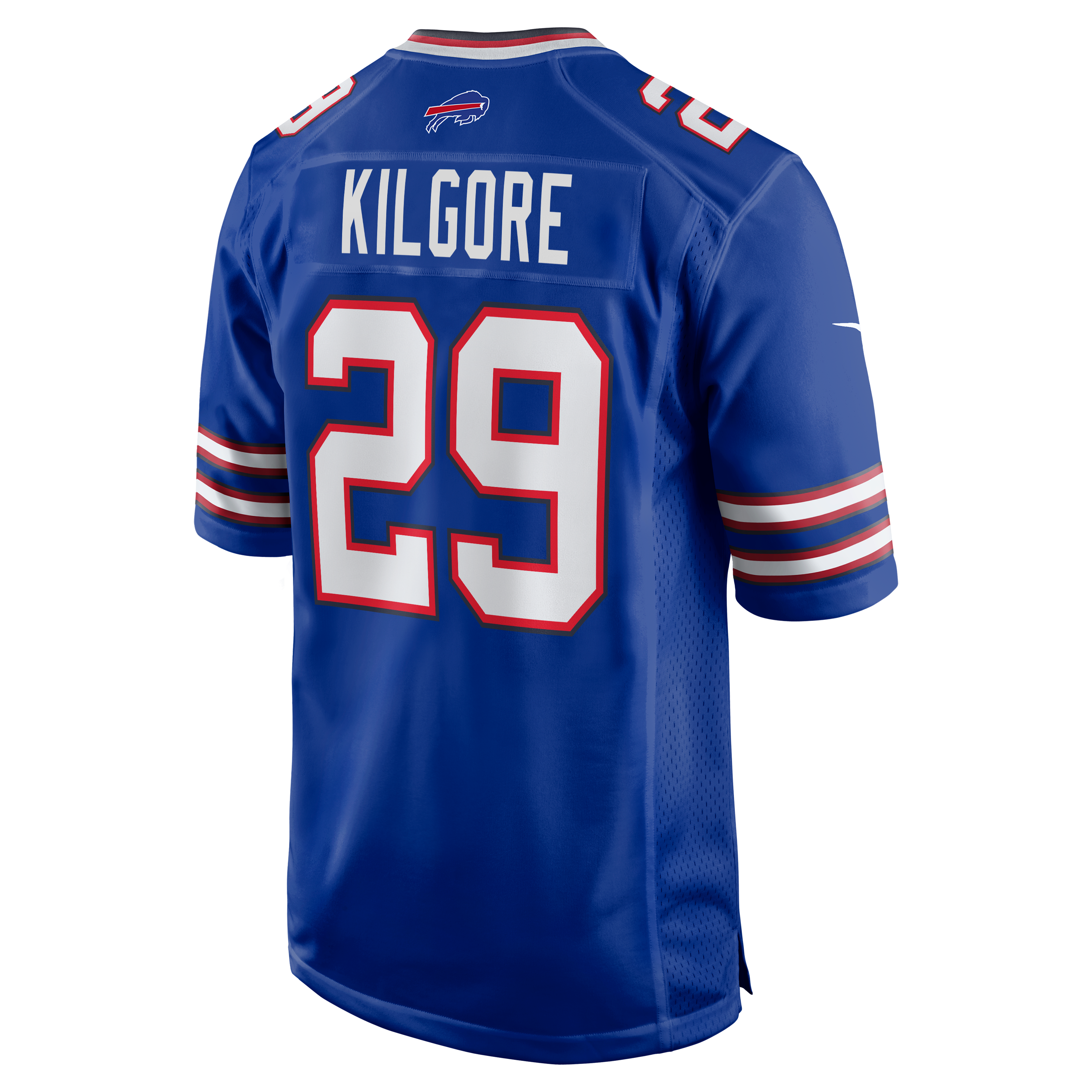 Jalon Kilgore Buffalo Bills Game Jersey Royal NFL Football Fan Wear Jalon Kilgore