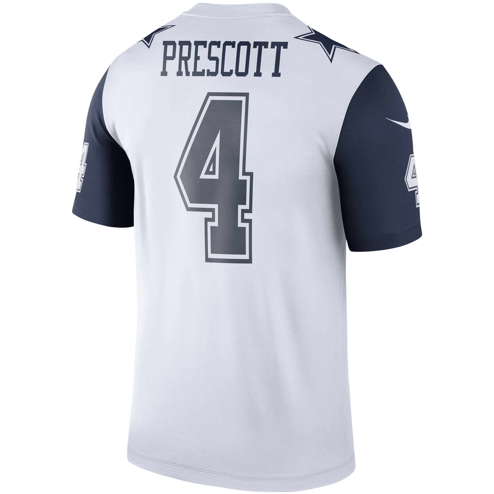 Dak Prescott Performance Dallas Cowboys Player Jersey White NFL Football Fan Wear