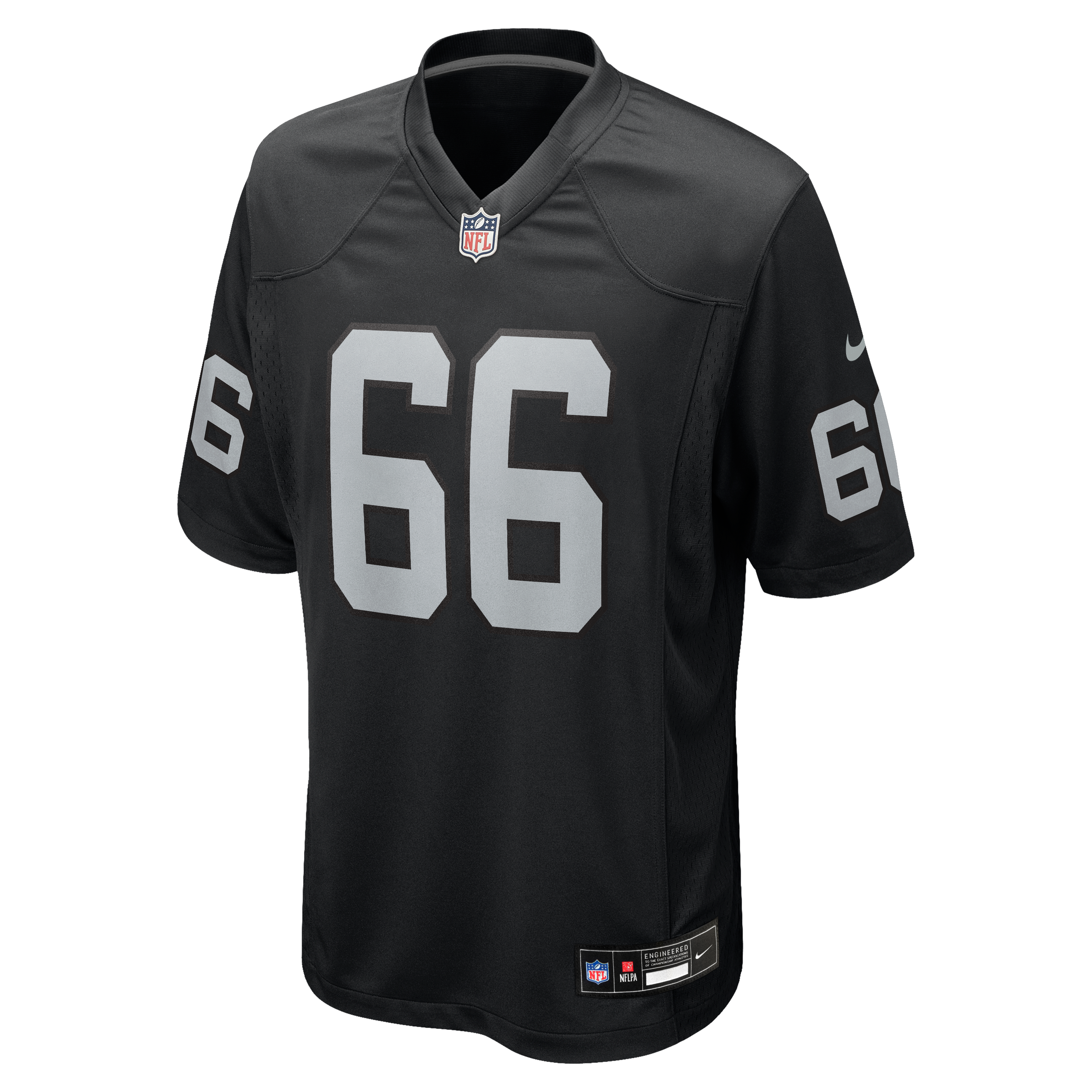 Dylan Parham Las Vegas Raiders Player Jersey Black NFL Football Fan Wear Dylan Parham