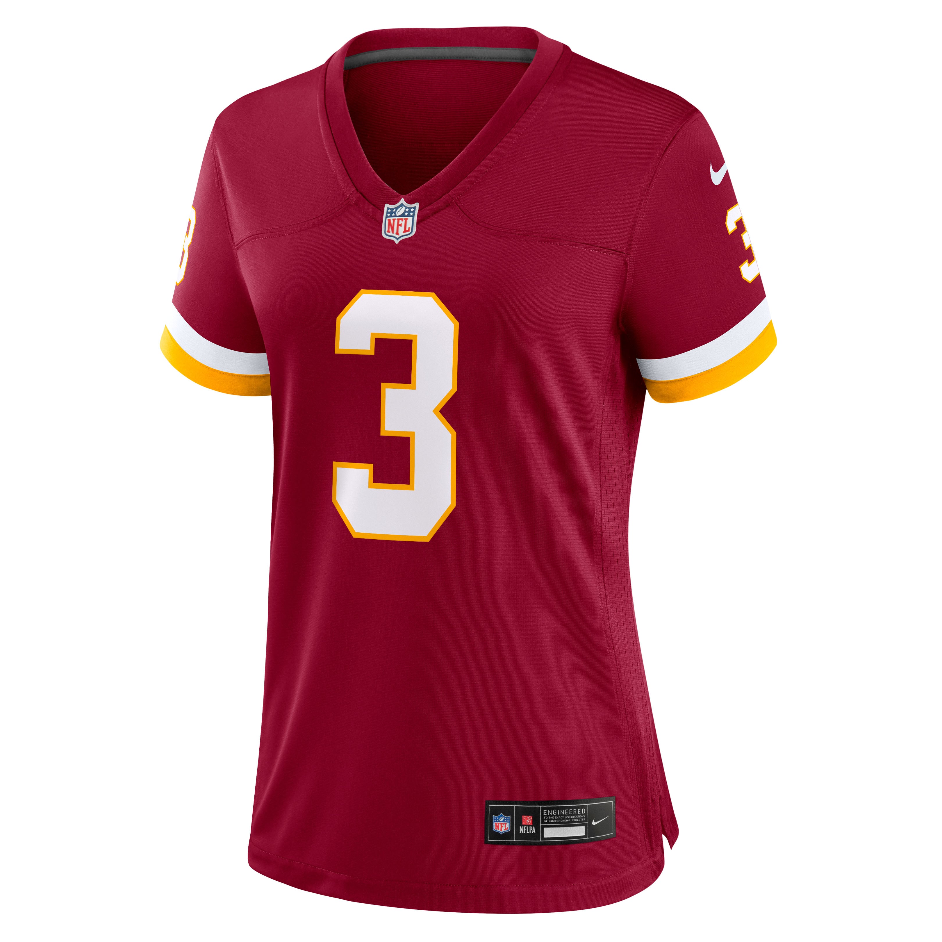 Stefon Diggs Washington Commanders Game Jersey Burgundy NFL Football Fan Wear