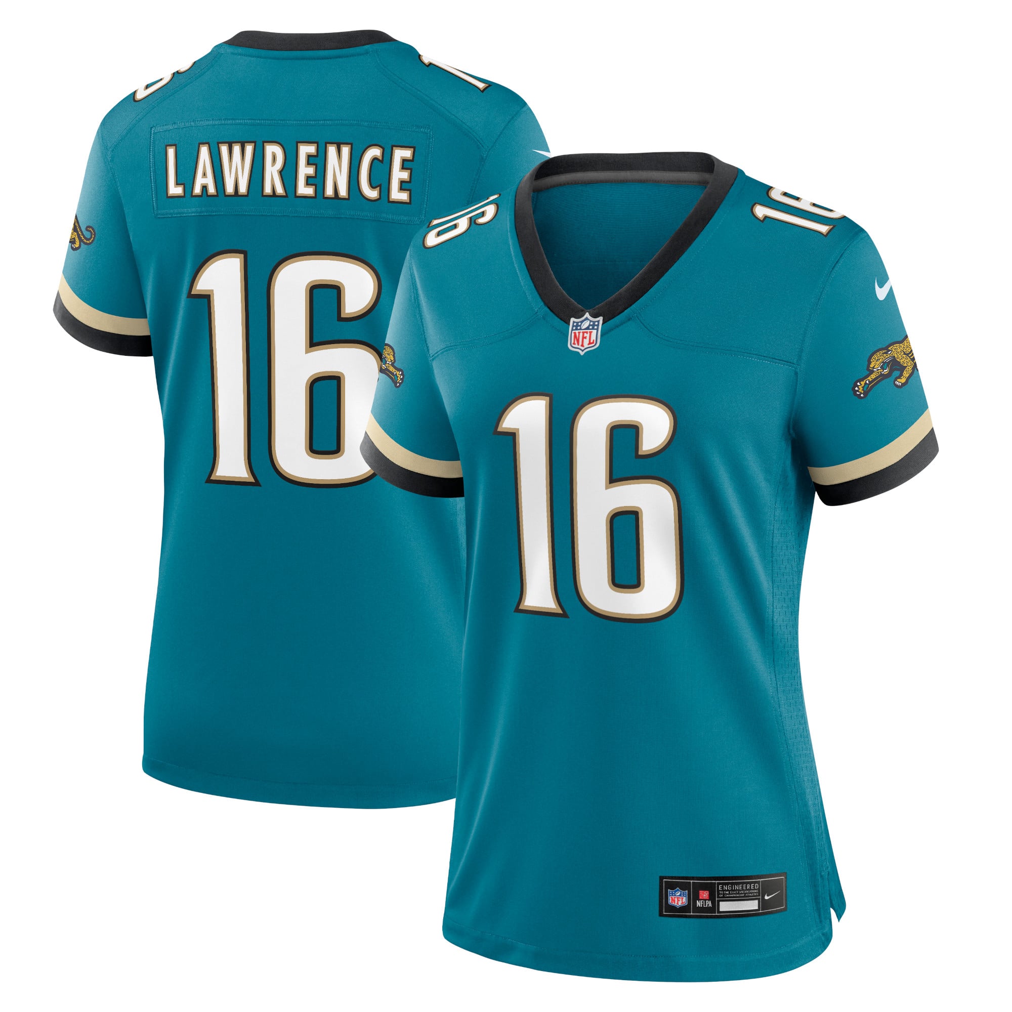 Prowler Trevor Lawrence Jacksonville Jaguars Game Jersey Teal NFL Football Fan Wear
