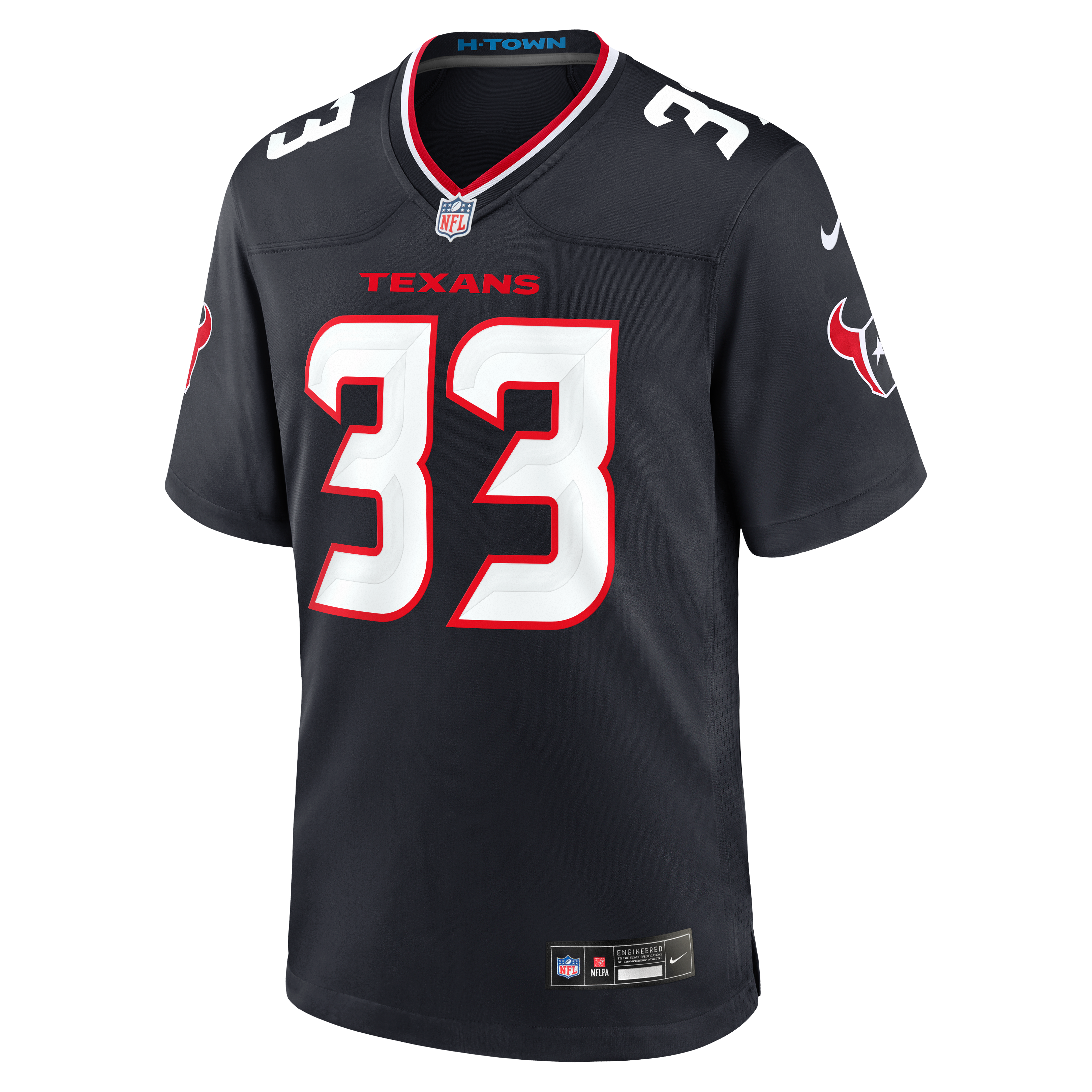 Dare Ogunbowale Houston Texans Game Jersey Navy NFL Football Fan Wear