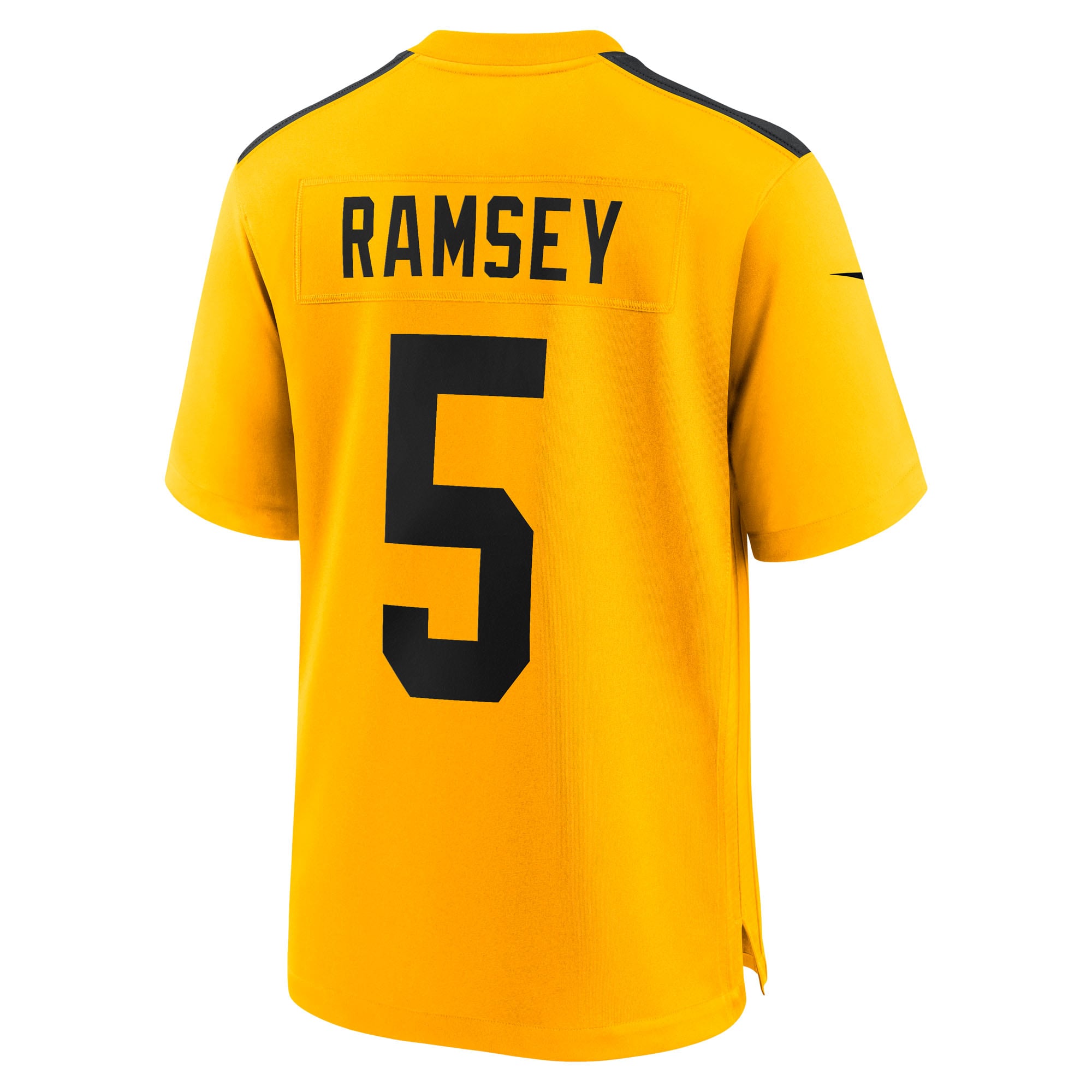 Jalen Ramsey Pittsburgh Steelers Game Jersey Gold NFL Football Fan Wear Jalen Ramsey
