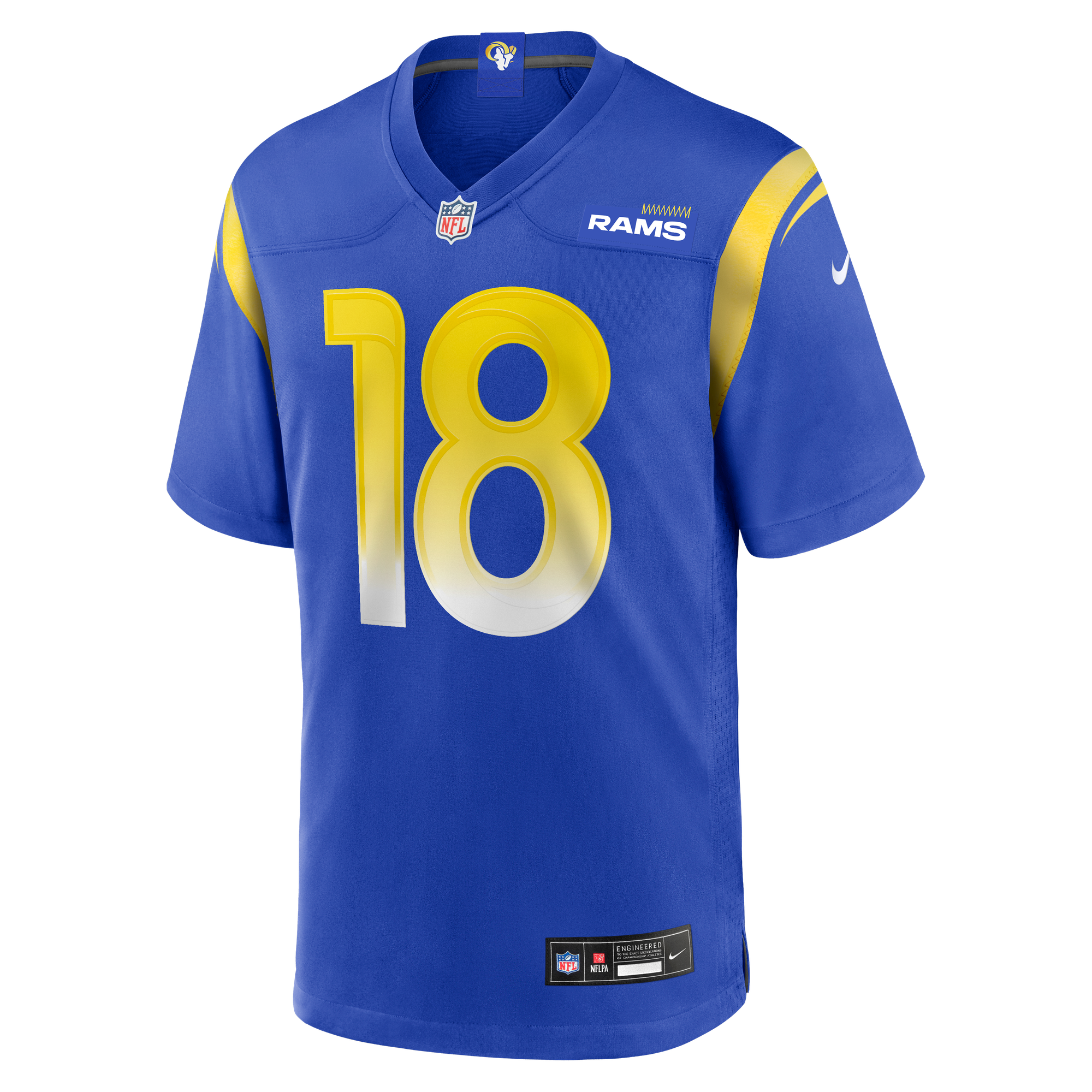 Ben Skowronek Los Angeles Rams Game Jersey Royal NFL Football Fan Wear Ben Skowronek