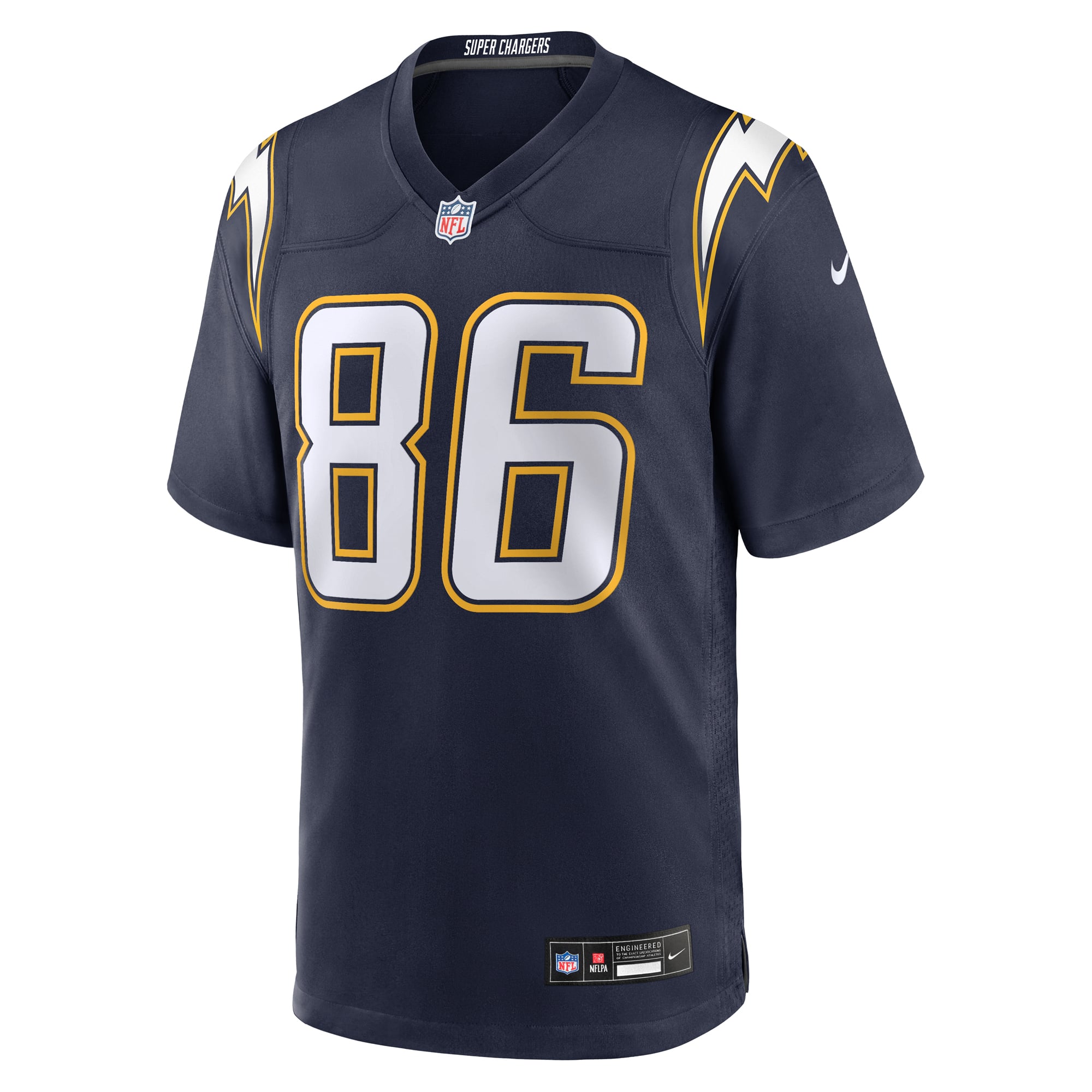 Oronde Gadsden Los Angeles Chargers Game Jersey Navy NFL Football Fan Wear Oronde Gadsden