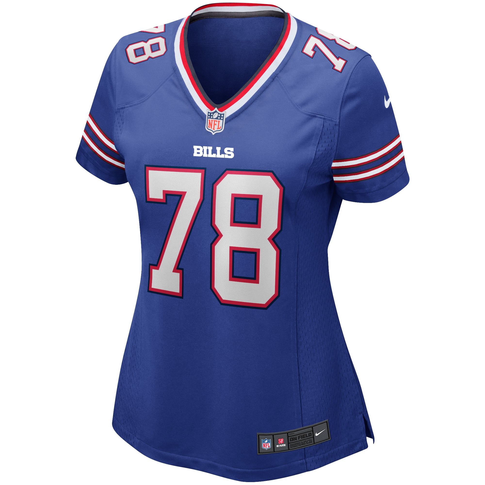 Bruce Smith Retired Buffalo Bills Player Jersey Royal NFL Football Fan Wear