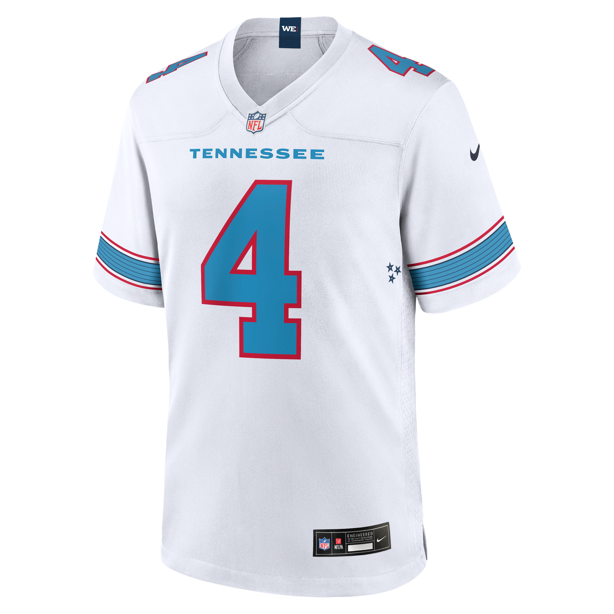 Wan'Dale Robinson Tennessee Titans Game Jersey White NFL Football Fan Wear