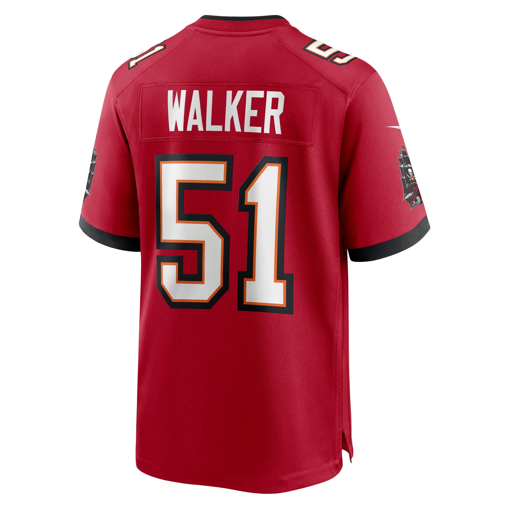 David Walker Tampa Bay Buccaneers Game Jersey Red NFL Football Fan Wear David Walker