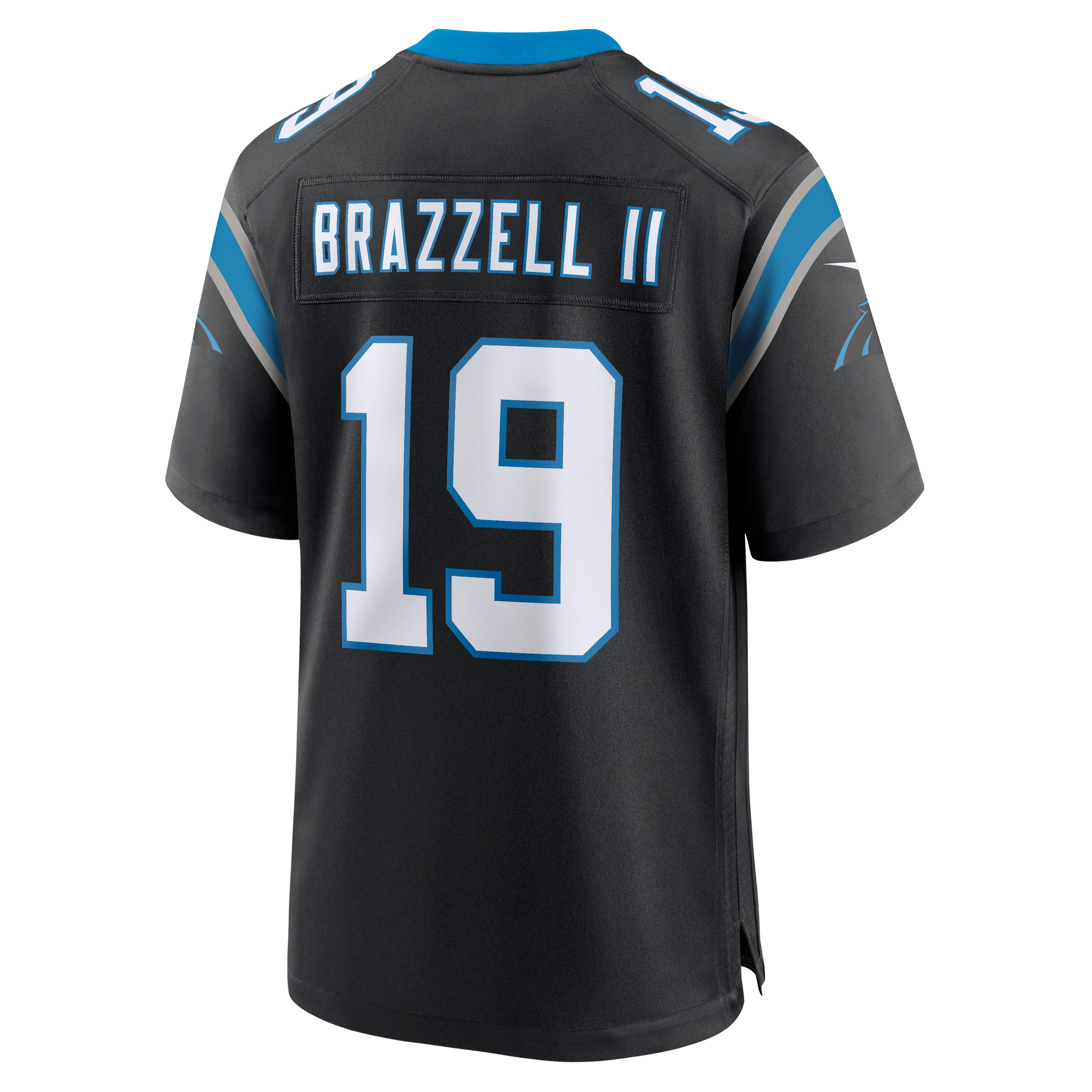 Chris Brazzell Carolina Panthers Game Jersey Black NFL Football Fan Wear