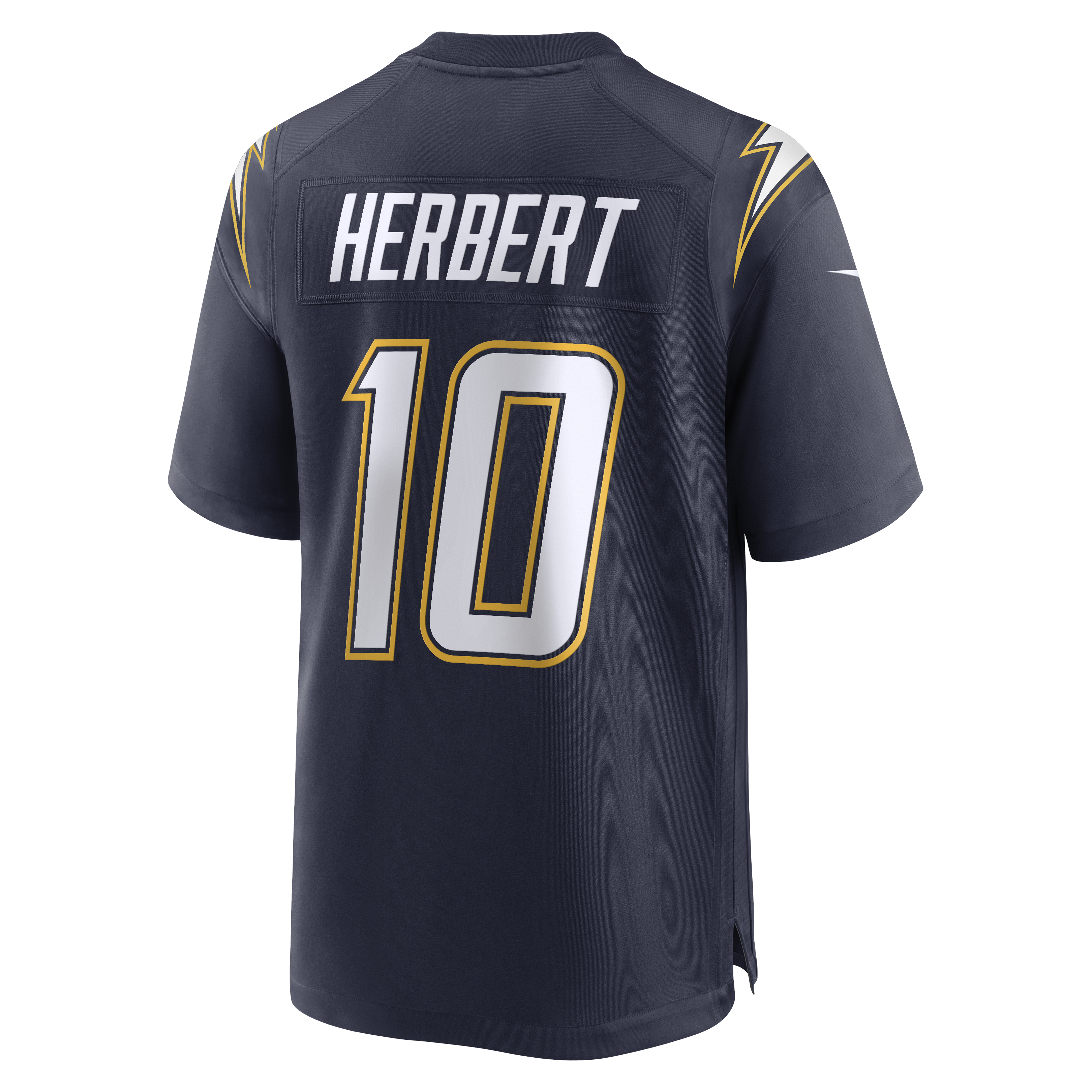 Justin Herbert Los Angeles Chargers Player Jersey No.10 Navy NFL Football Fan Wear Justin Herbert