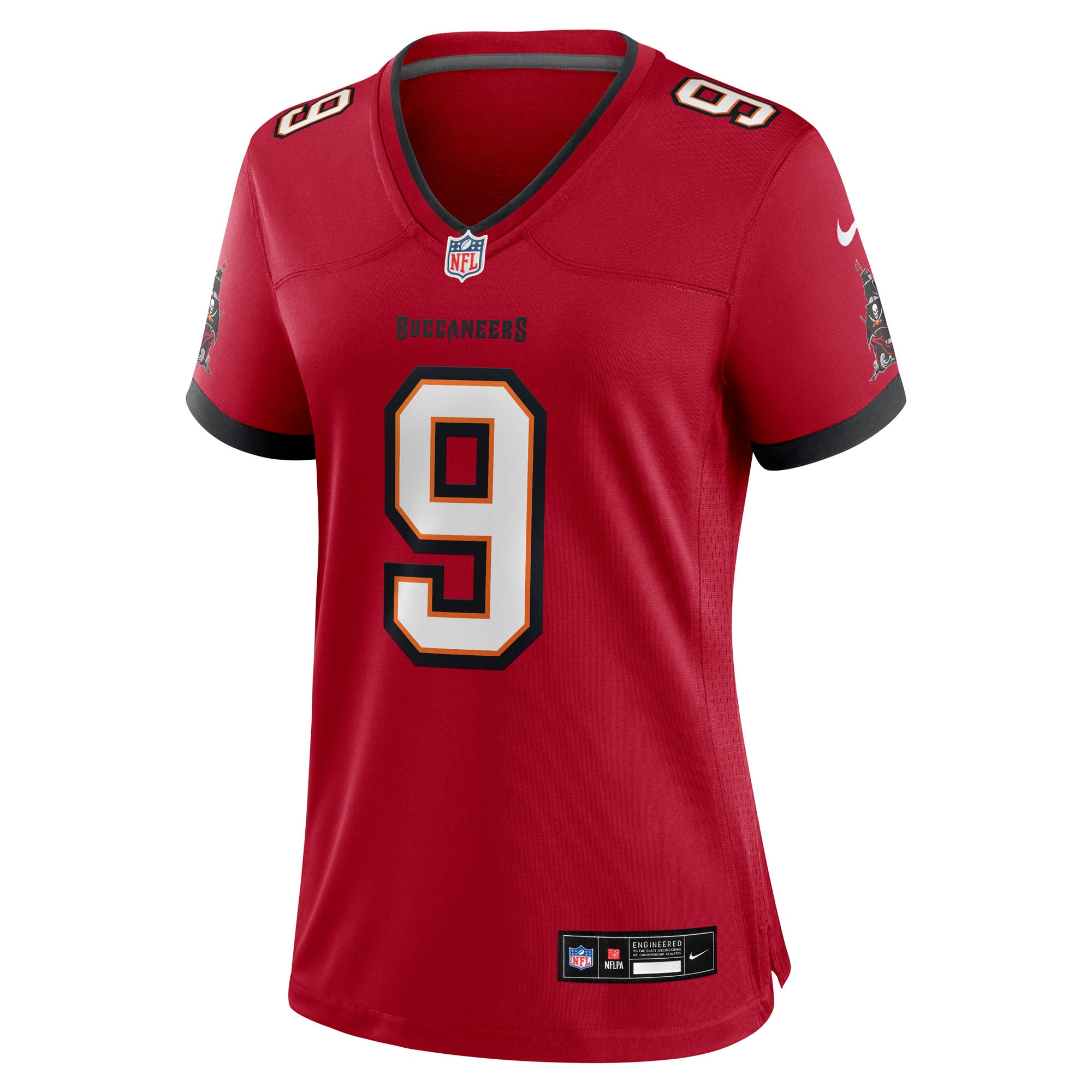 Riley Dixon Tampa Bay Buccaneers Game Jersey Red NFL Football Fan Wear Riley Dixon