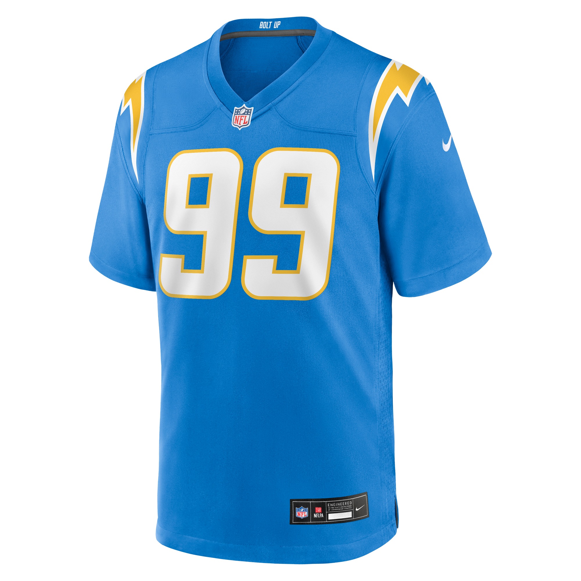 Jamaree Caldwell Los Angeles Chargers Game Jersey NFL Football Fan Wear