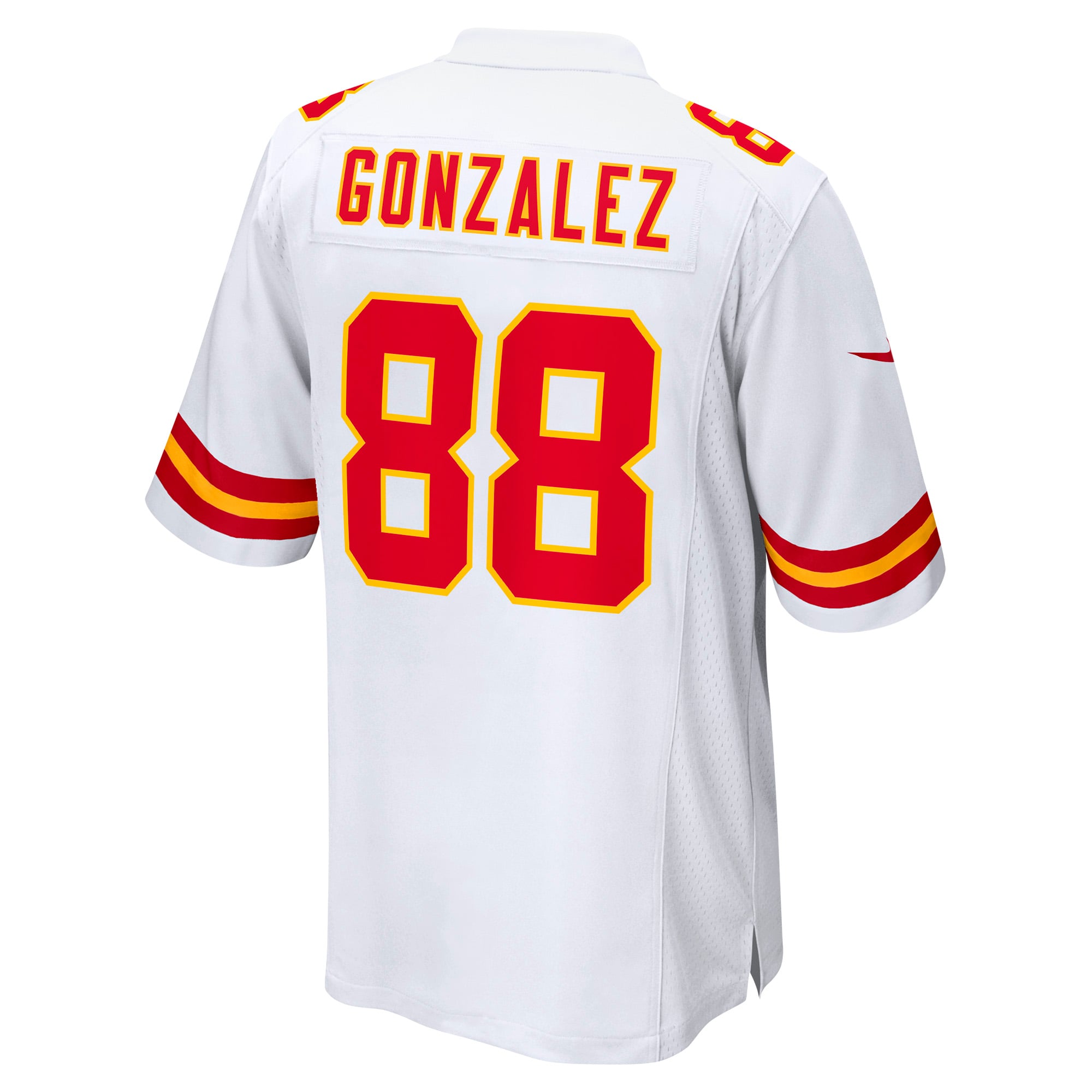 Tony Gonzalez Retired Kansas City Chiefs Game Jersey White NFL Football Fan Wear Tony Gonzalez Retired