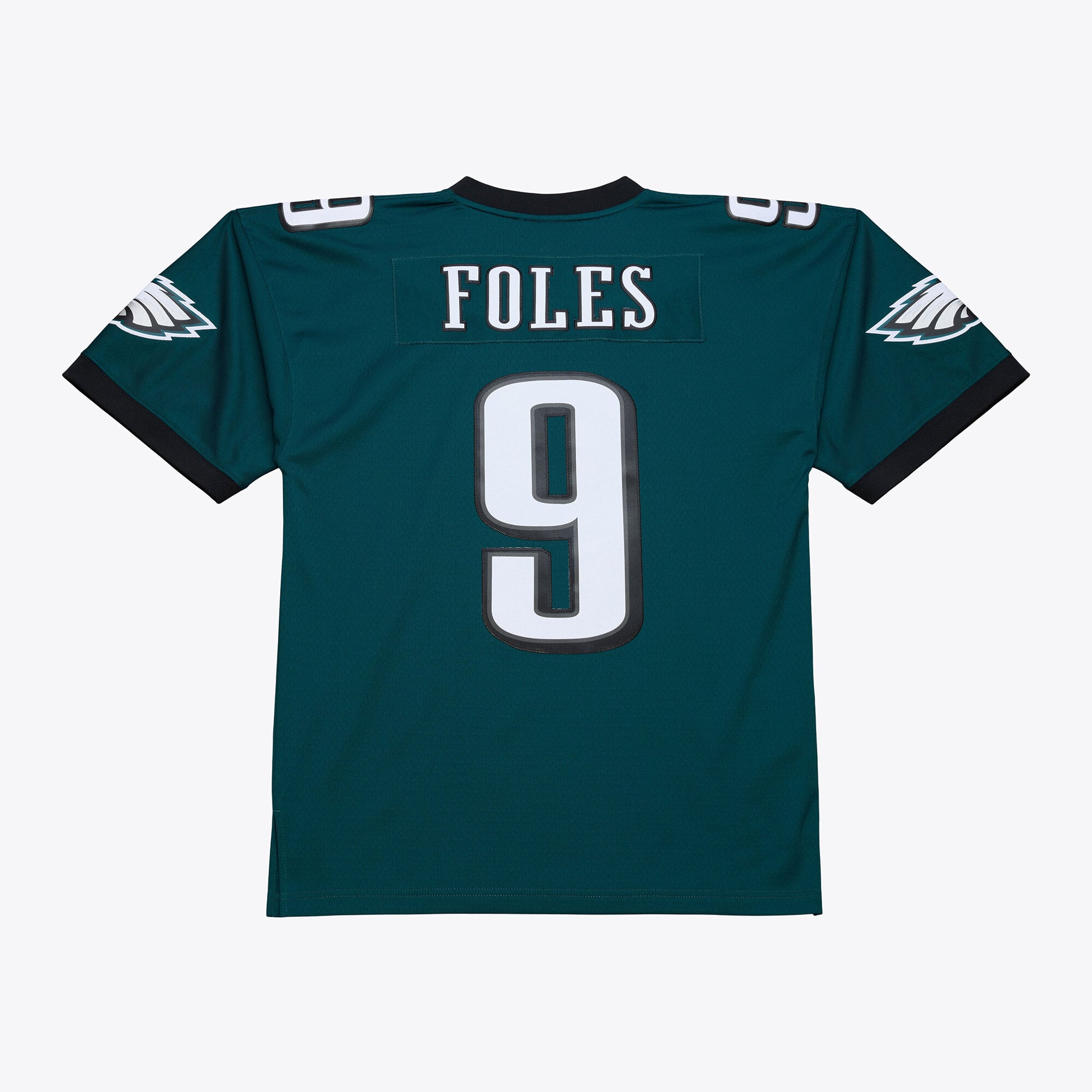 Nick Foles Mitchell Philadelphia Eagles Replica Jersey Midnight NFL Football Fan Wear