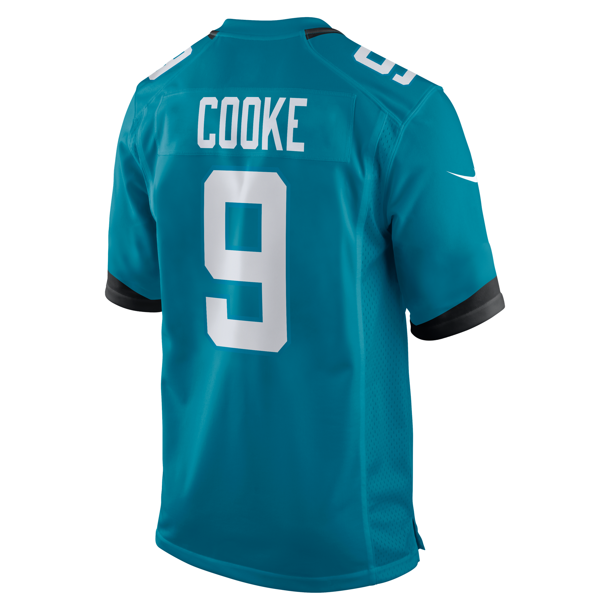 Logan Cooke Jacksonville Jaguars Game Jersey Teal NFL Football Fan Wear Logan Cooke